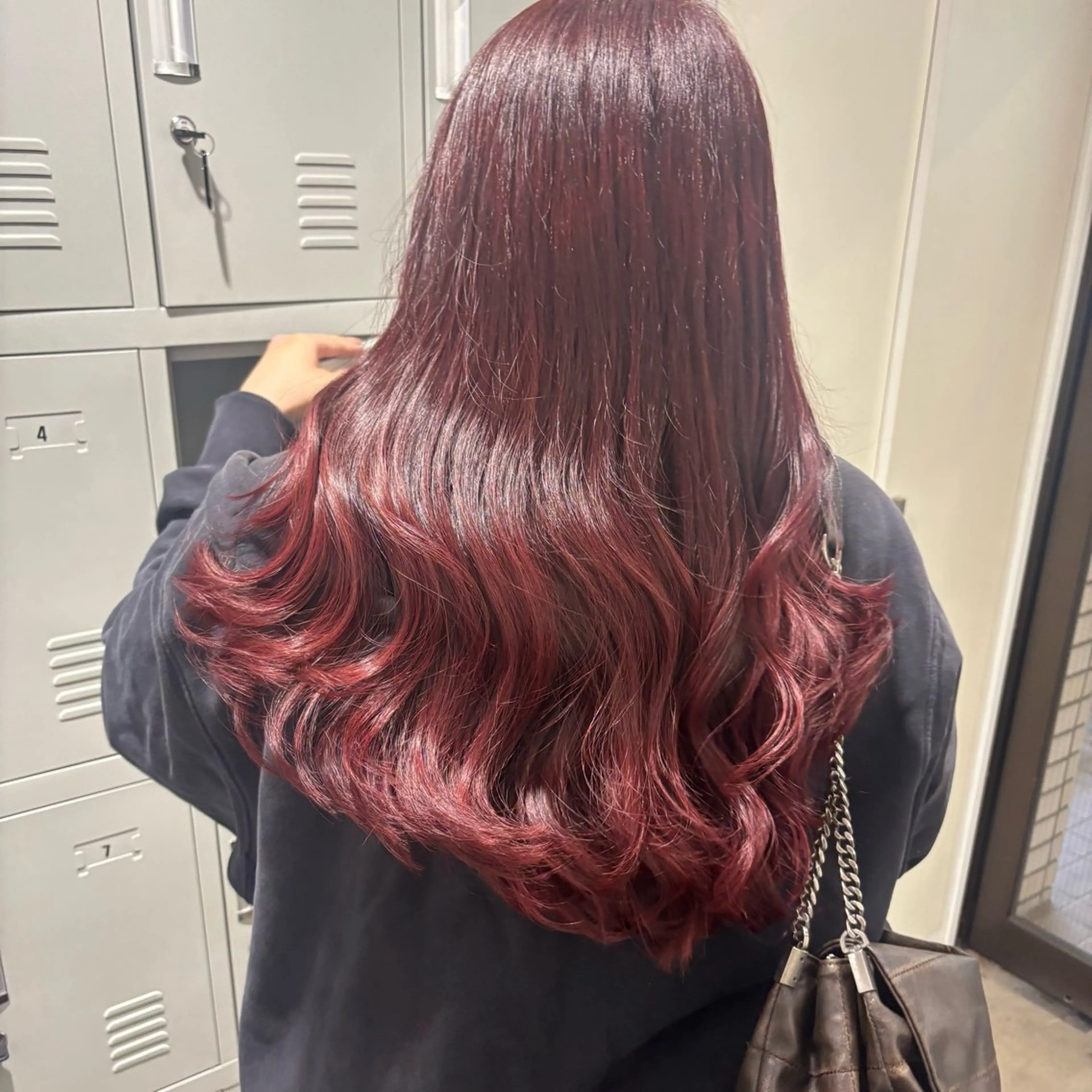ロング カラー ヘアカラー トリートメント 髪質改善/縮毛矯正/ 暖色カラー🎀🪞のヘアスタイル