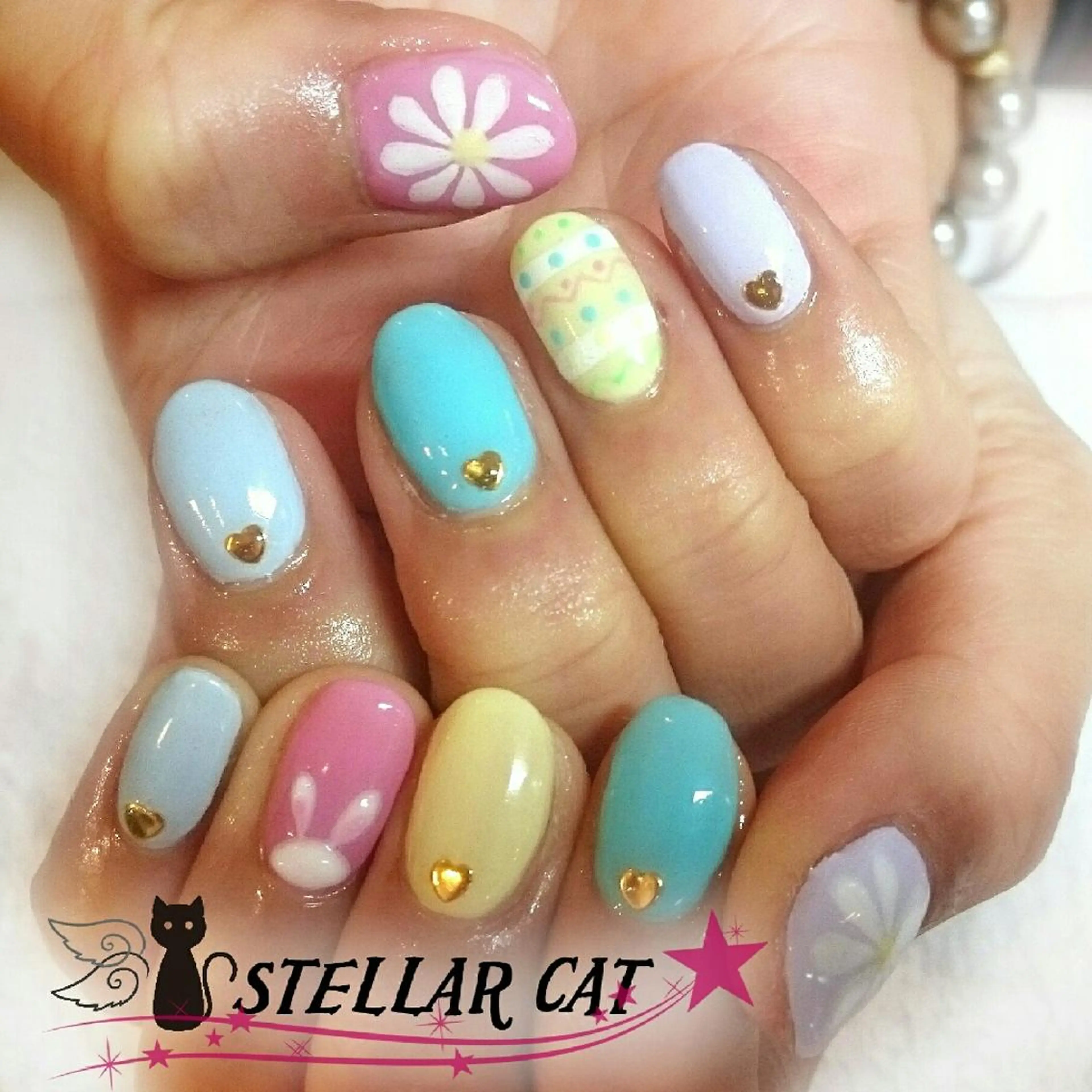 ネイル ショートネイル専門 StellarCatのネイルデザイン