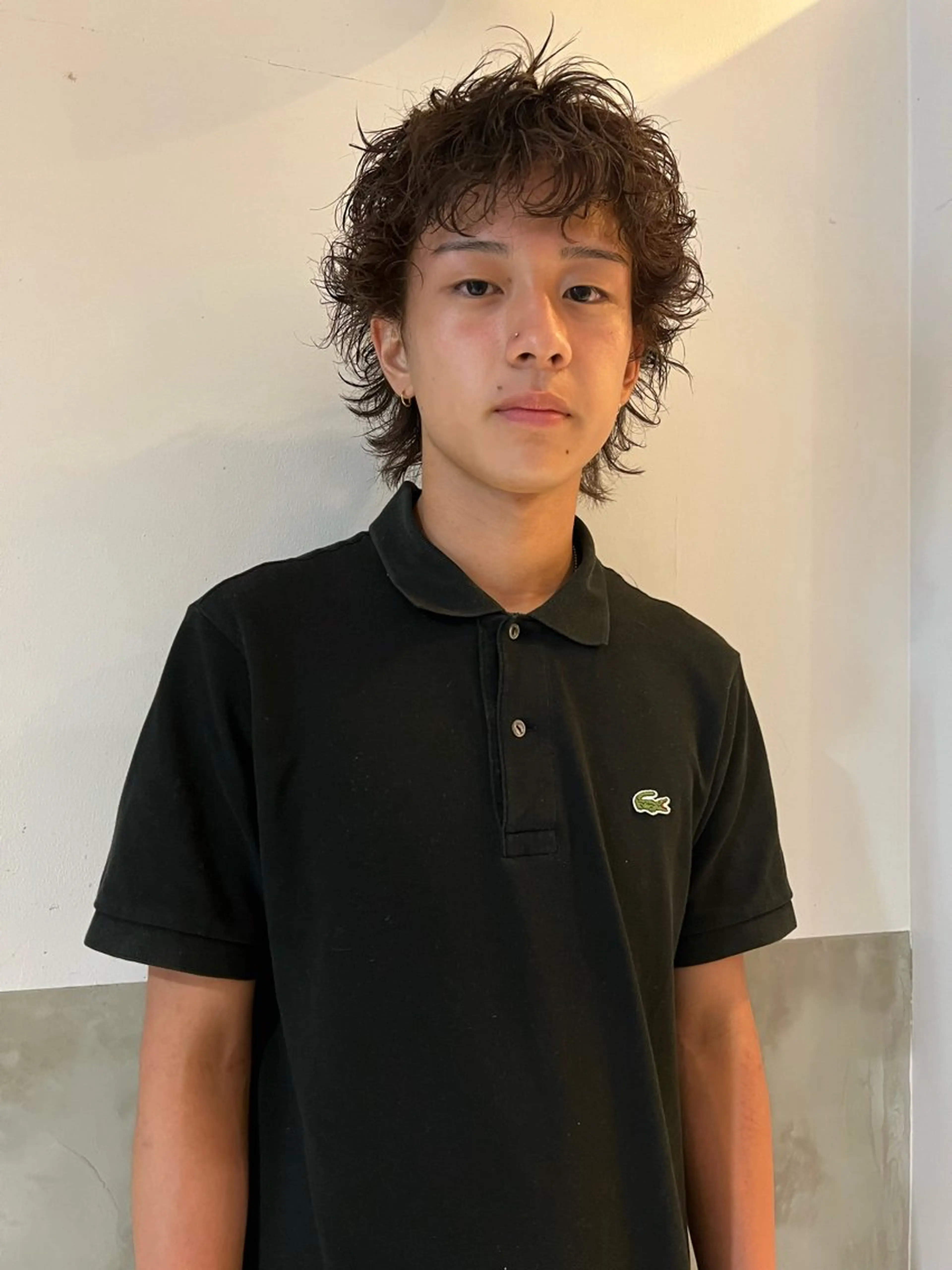 パーマ メンズ カット パーマ 高村 怜のヘアスタイル
