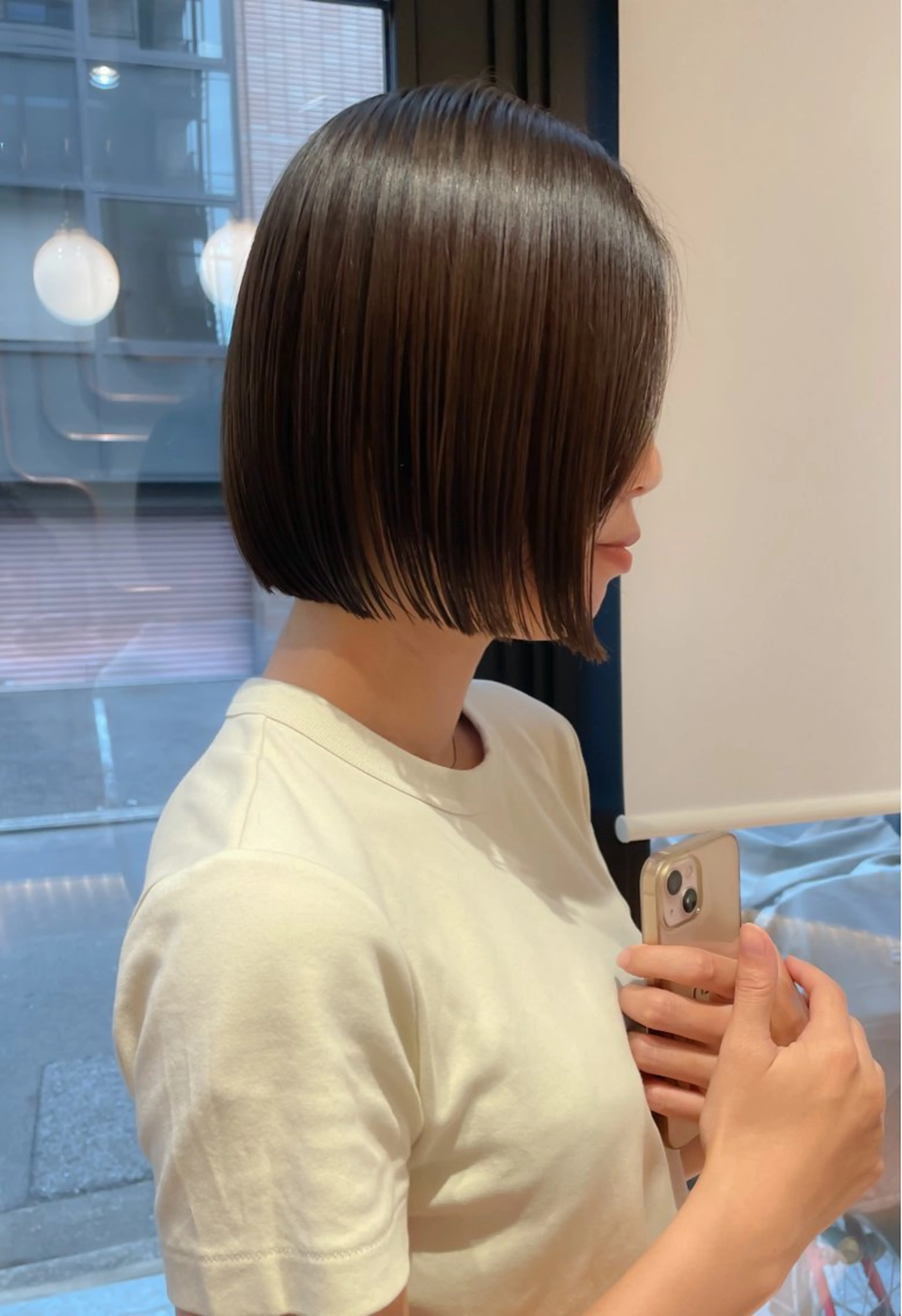 ショート カット ヘアカラー トリートメント 🌹ボブ/髪質改善 韓国レイヤー🌹澤口のヘアスタイル