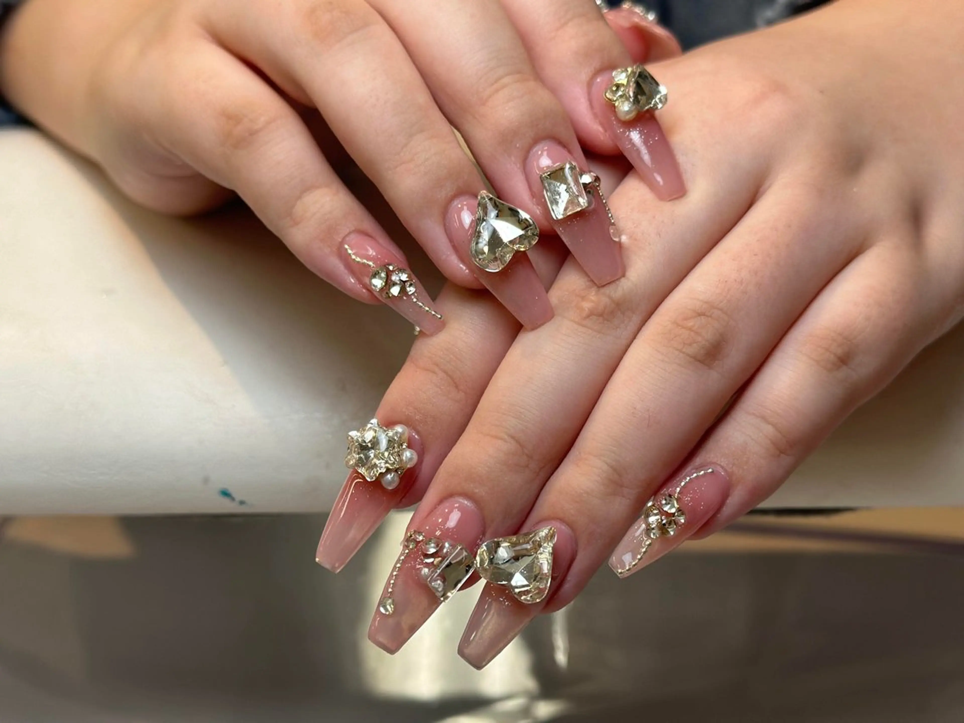 ネイル アートネイル ジェルネイル ニュアンスネイル シンプルネイル ハンドネイル Jenn Nail Shinokuboのネイルデザイン