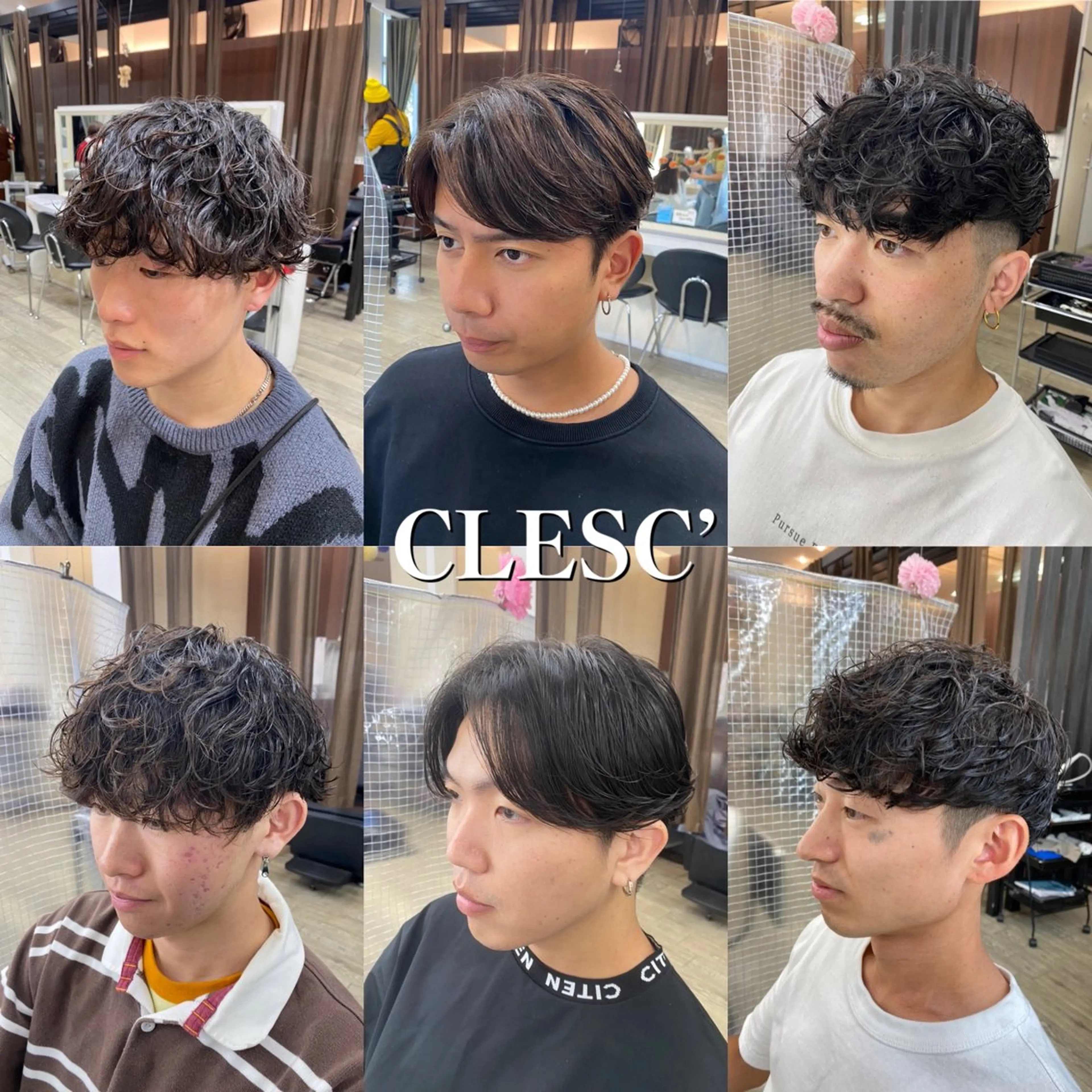 ショート パーマ メンズ ダウンパーマ カルマパーマ メンズパーマ スペインカール ツイストスパイラルパーマ カット パーマ 市川 博紀 副店長のヘアスタイル