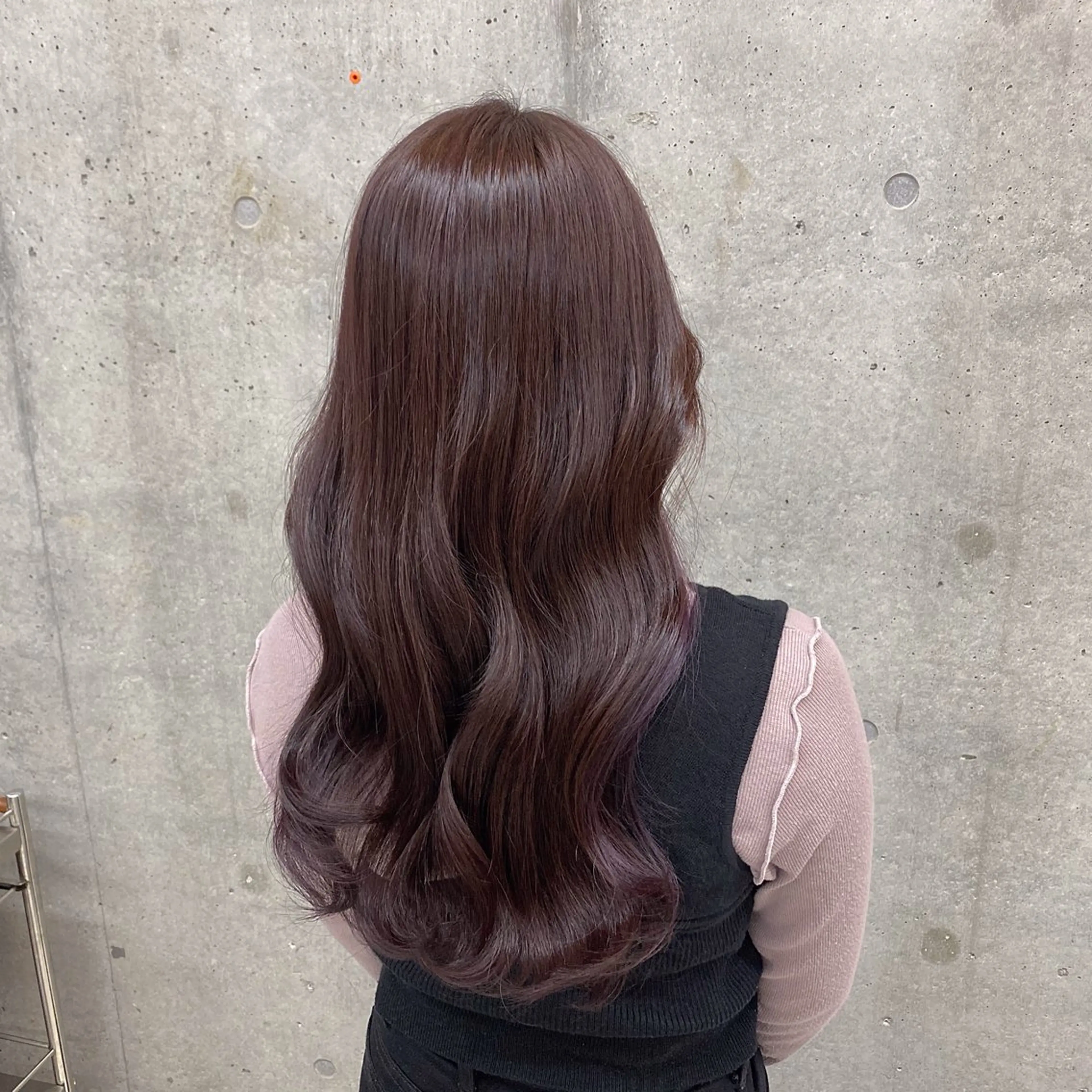 カラー ブラウンカラー ピンクカラー Period.所属・Period.赤坂 RIKOのヘアスタイル