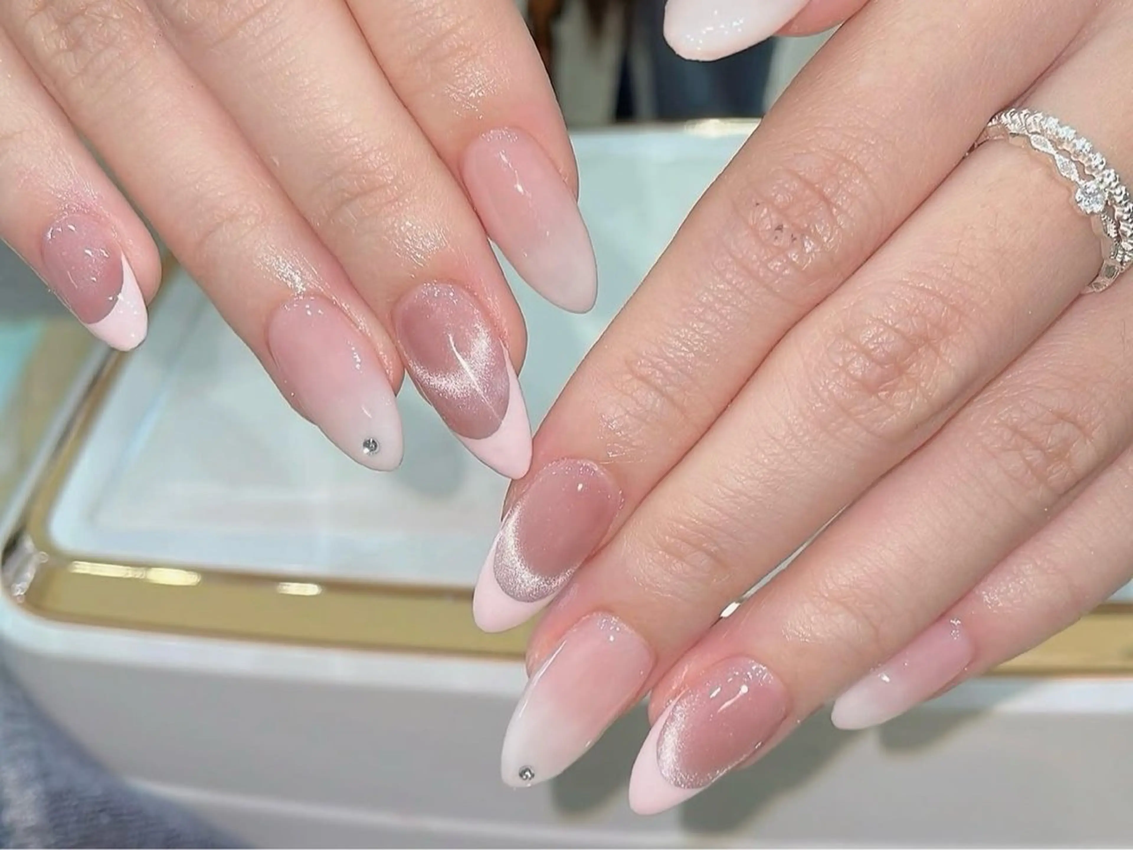 ネイル ハンドネイル ハンドケア Nova Nail Nambaのネイルデザイン
