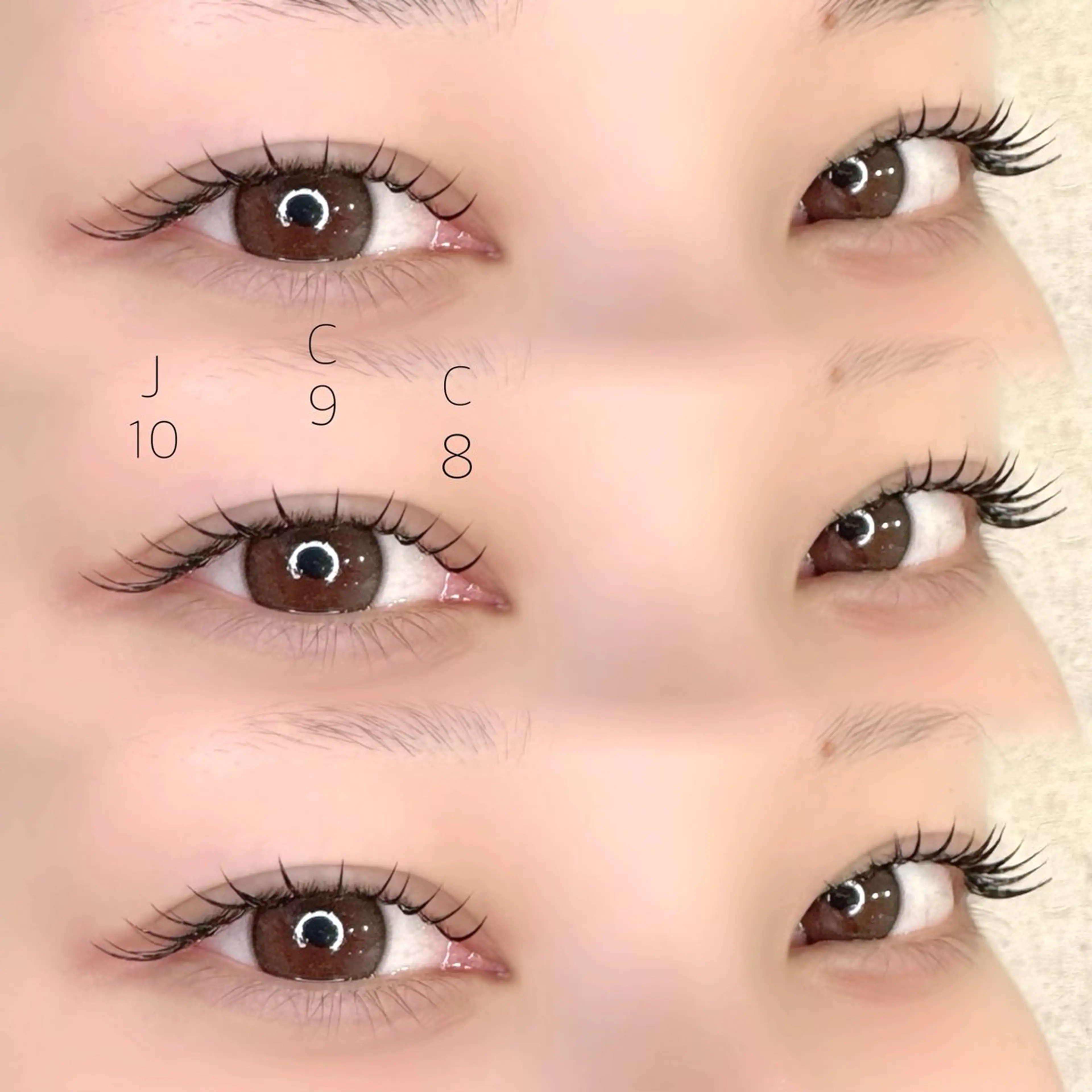 マツエク・マツパ マツエク 🦢amii. 鷲田のマツエク・マツパデザイン