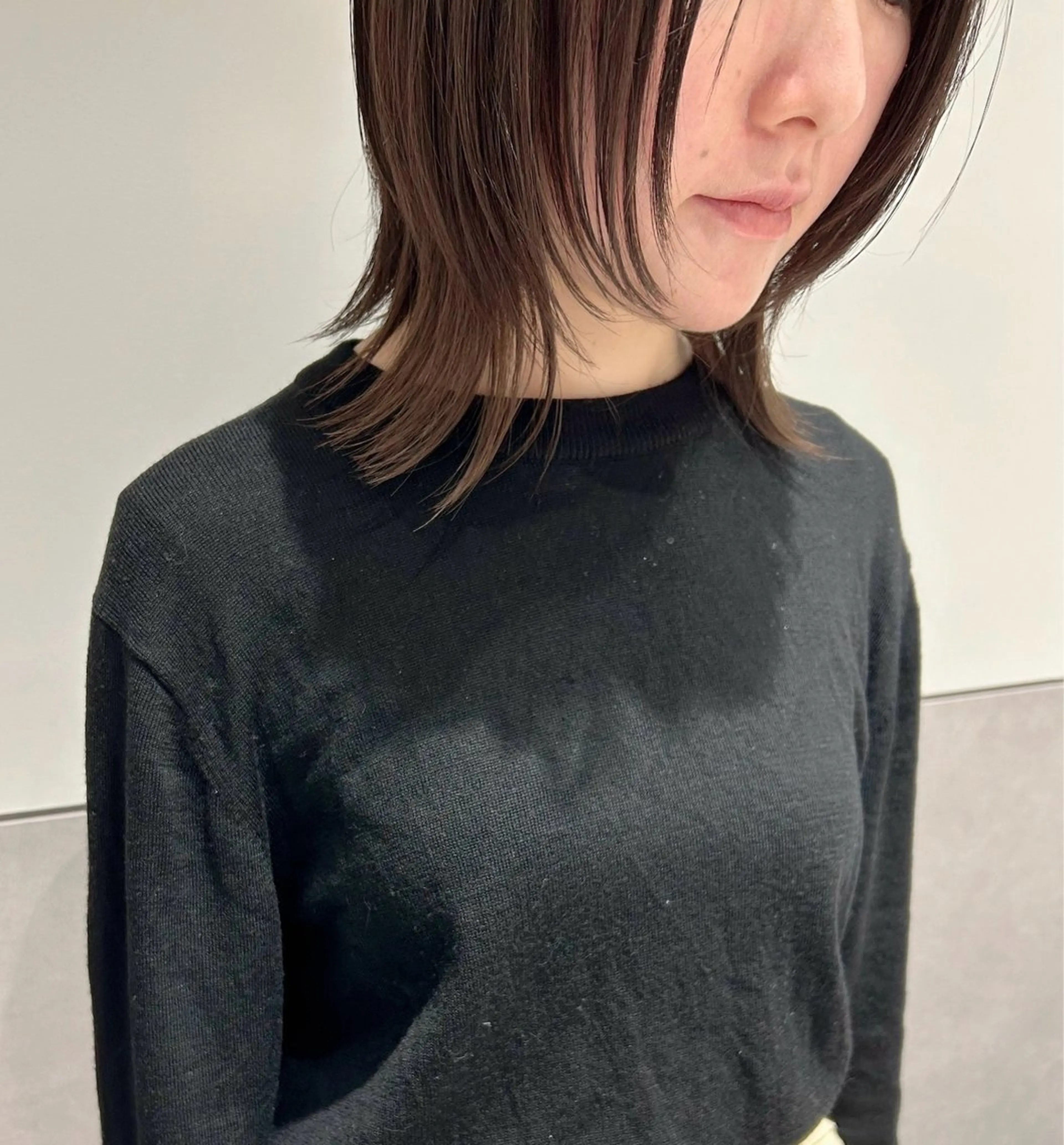 ミディアム レイヤーカット ウルフカット ウルフレイヤー ナチュラル🪴抜け感 🫧sonokoのヘアスタイル