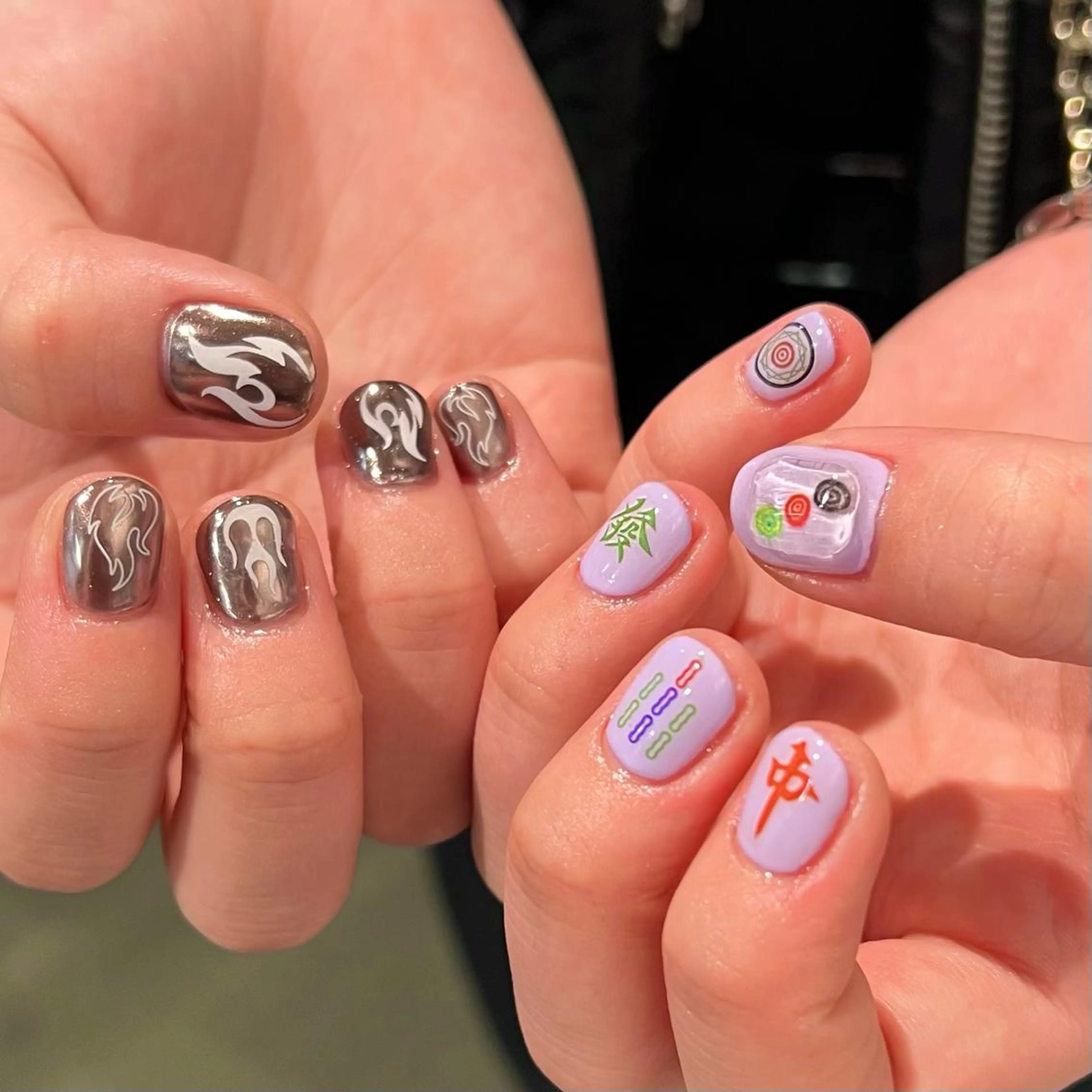 ネイル アートネイル 持ち込み Nico所属・Nico🌛 Karenのネイルデザイン