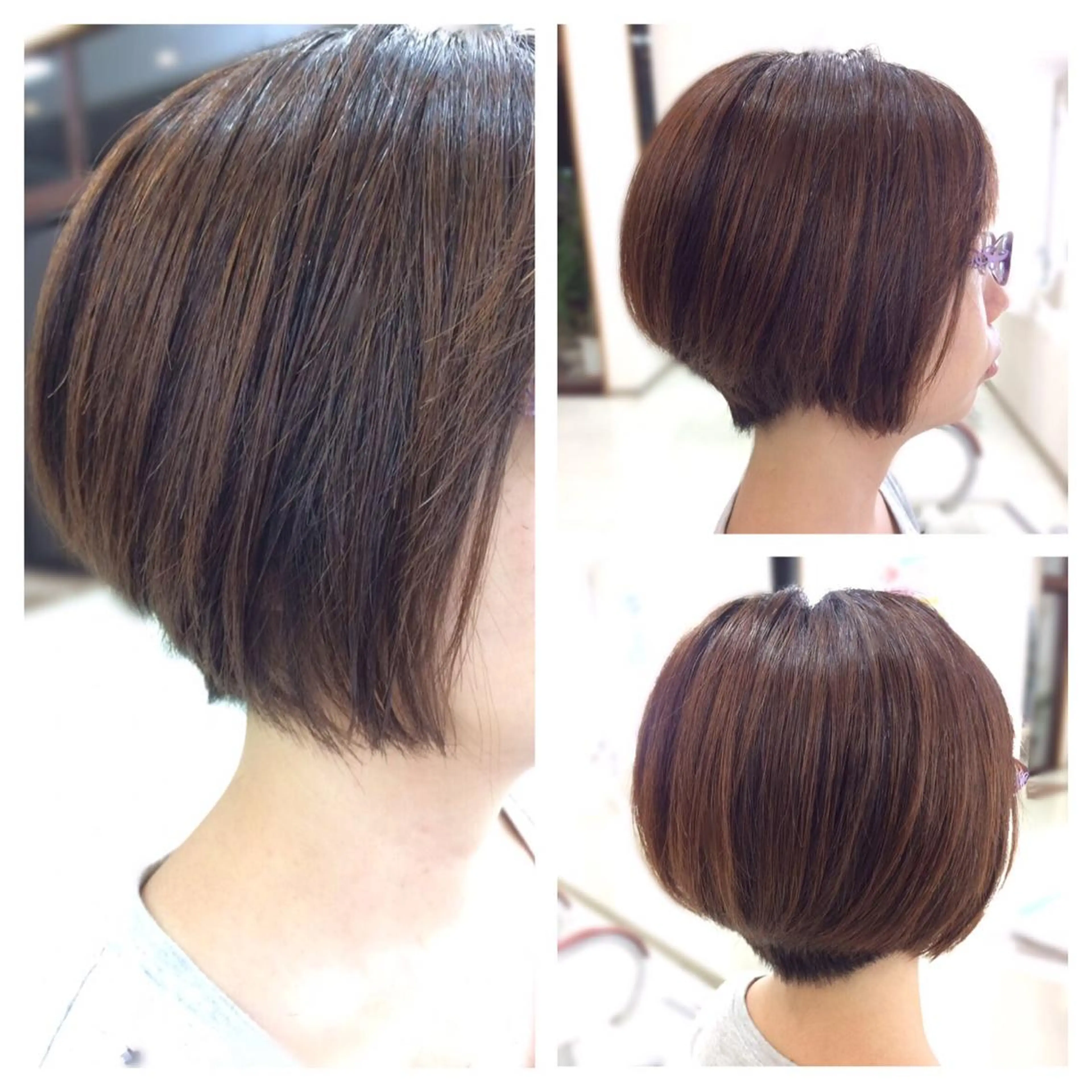 ショート ショートボブ ボブ ショートヘア いけだ ゆうのヘアスタイル