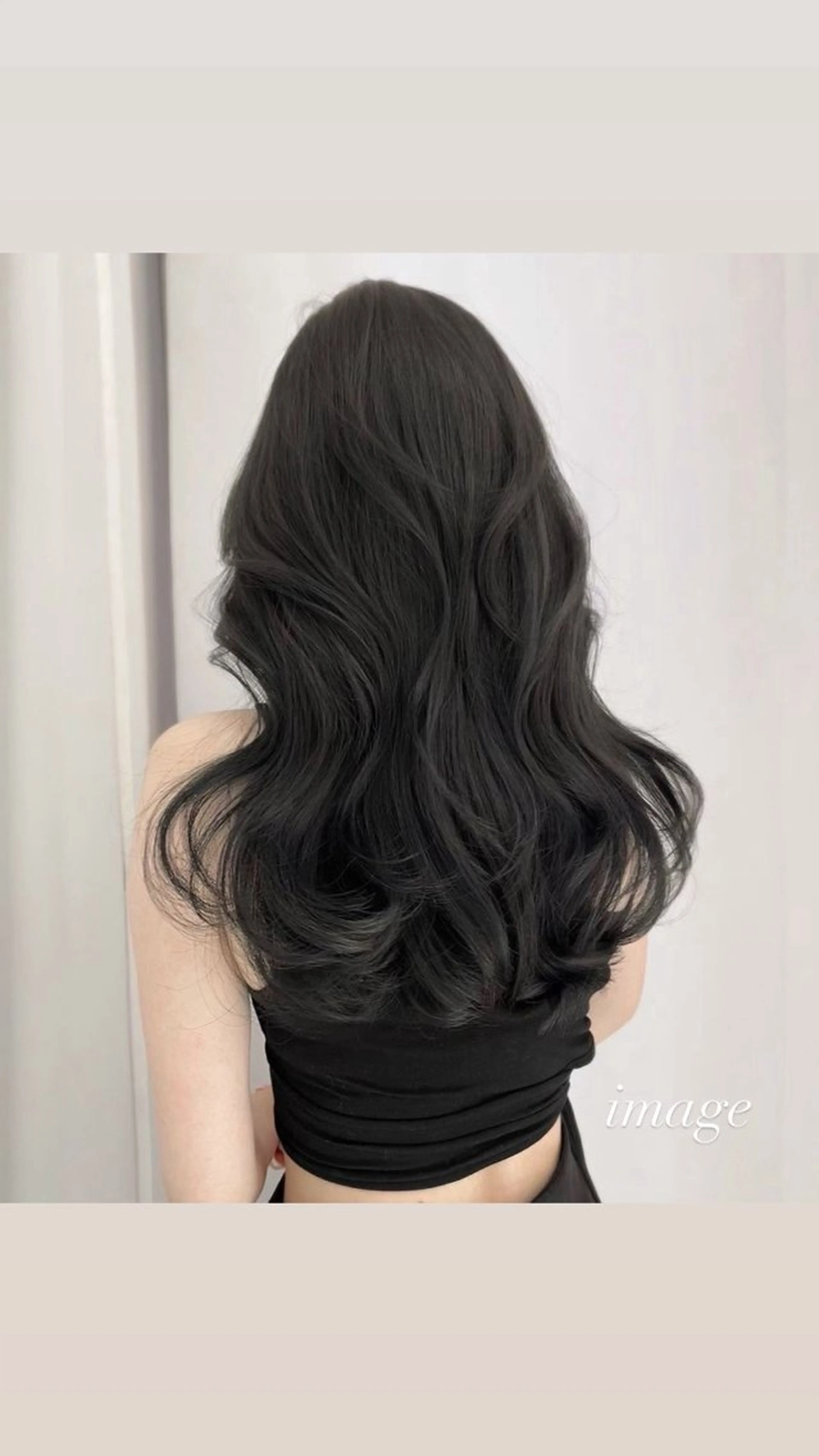 ロング カラー すみれ Euphoriaのヘアスタイル