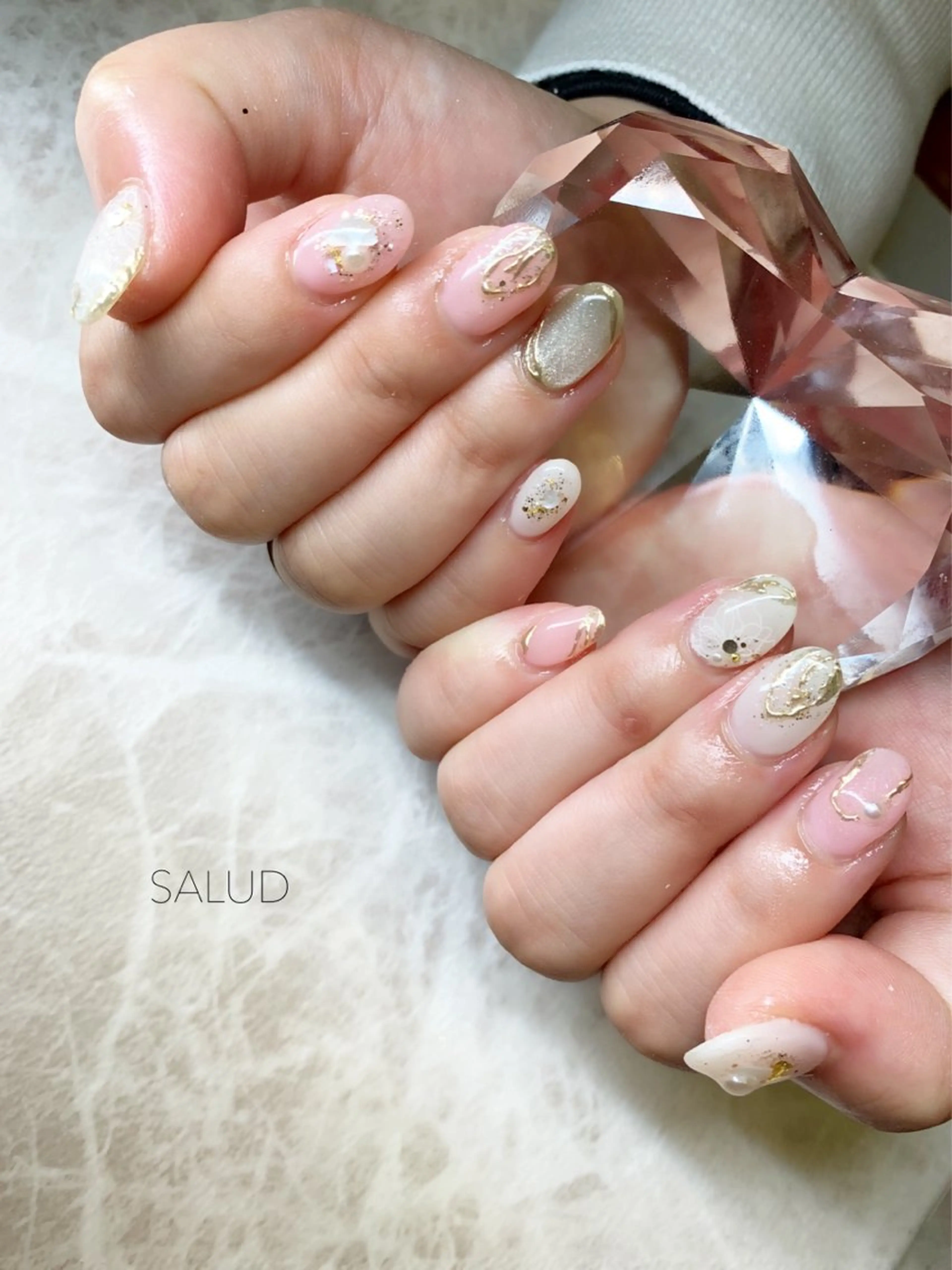 ネイル ハンドネイル Nail Salon SALUDのネイルデザイン