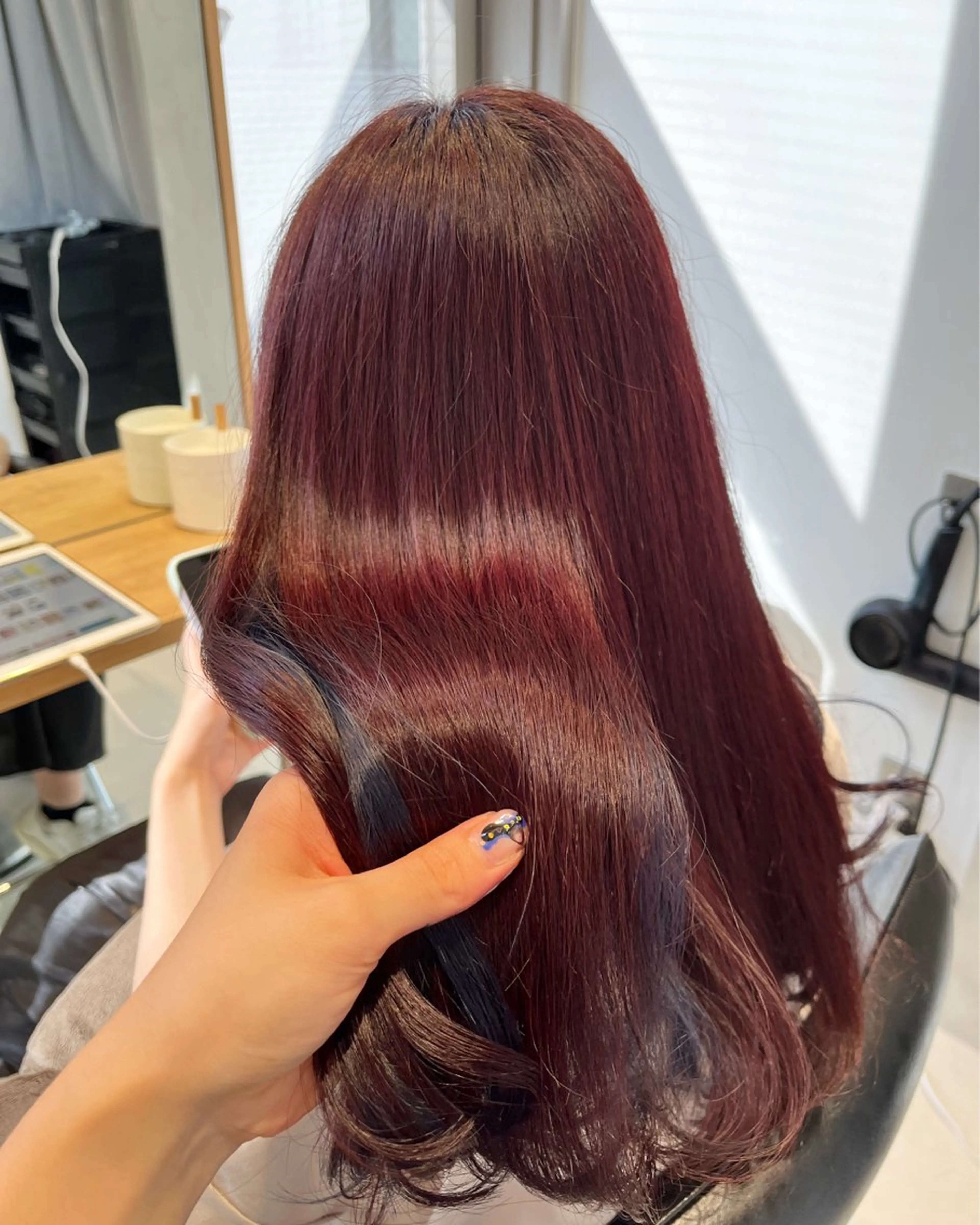 ミディアム ヘアカラー トリートメント ヘアセット 艶髪/暖色カラー/ ◎RUKI.のヘアスタイル