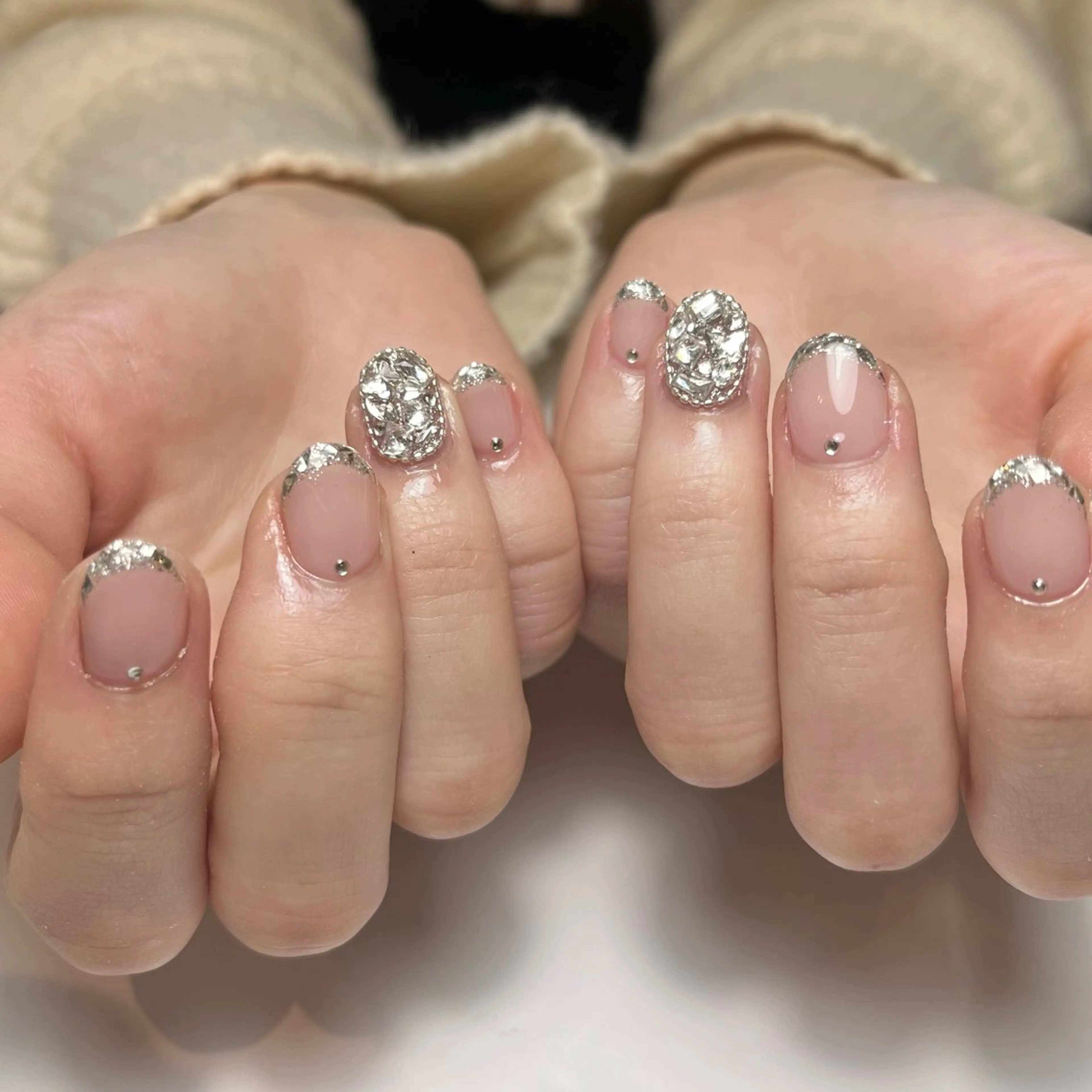 ネイル ブライダルネイル ハンドネイル ballie／小野原 なつみのネイルデザイン