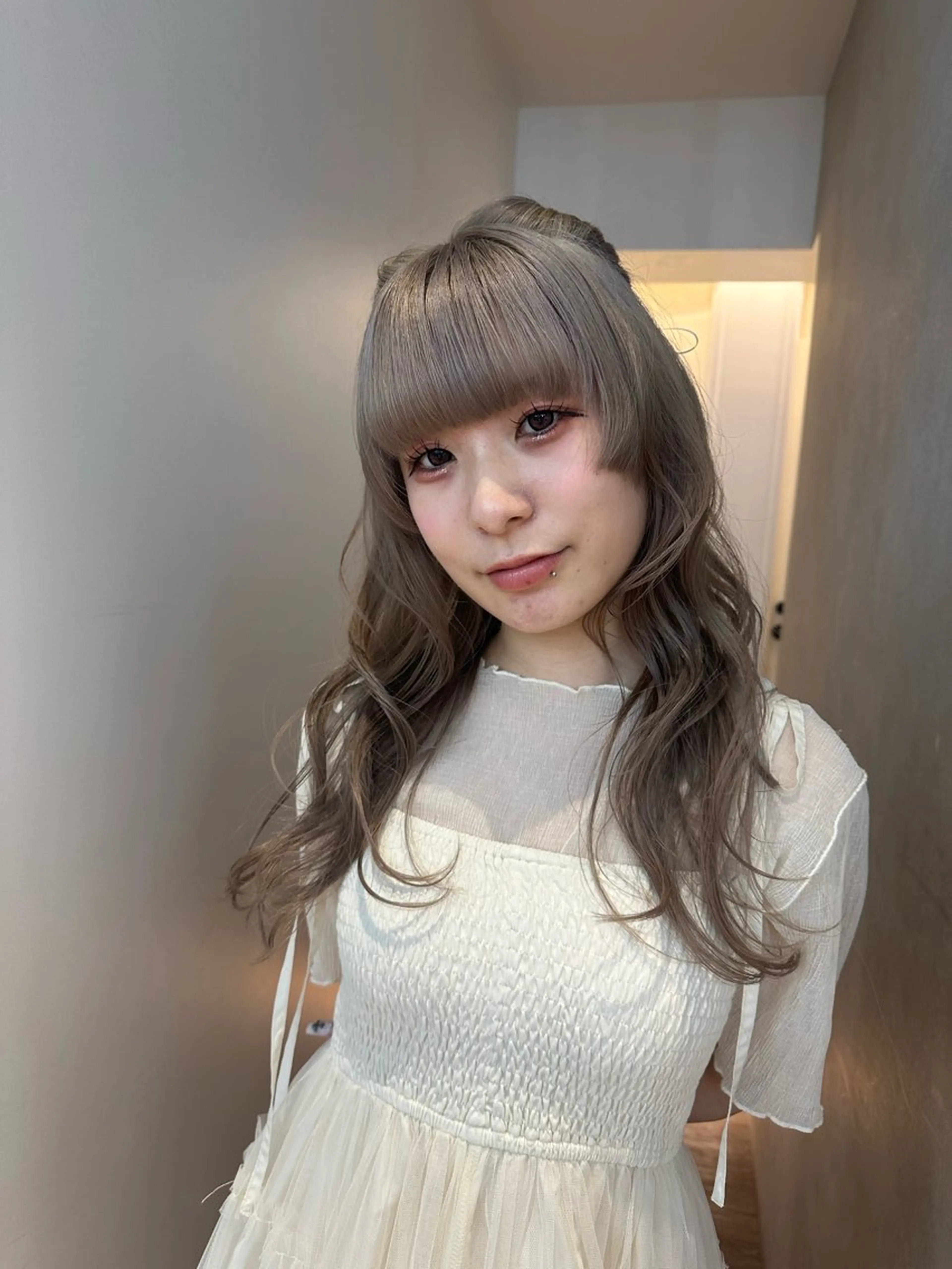 カラー ヘアカラー ハイトーン特化 pepe🎀のヘアスタイル