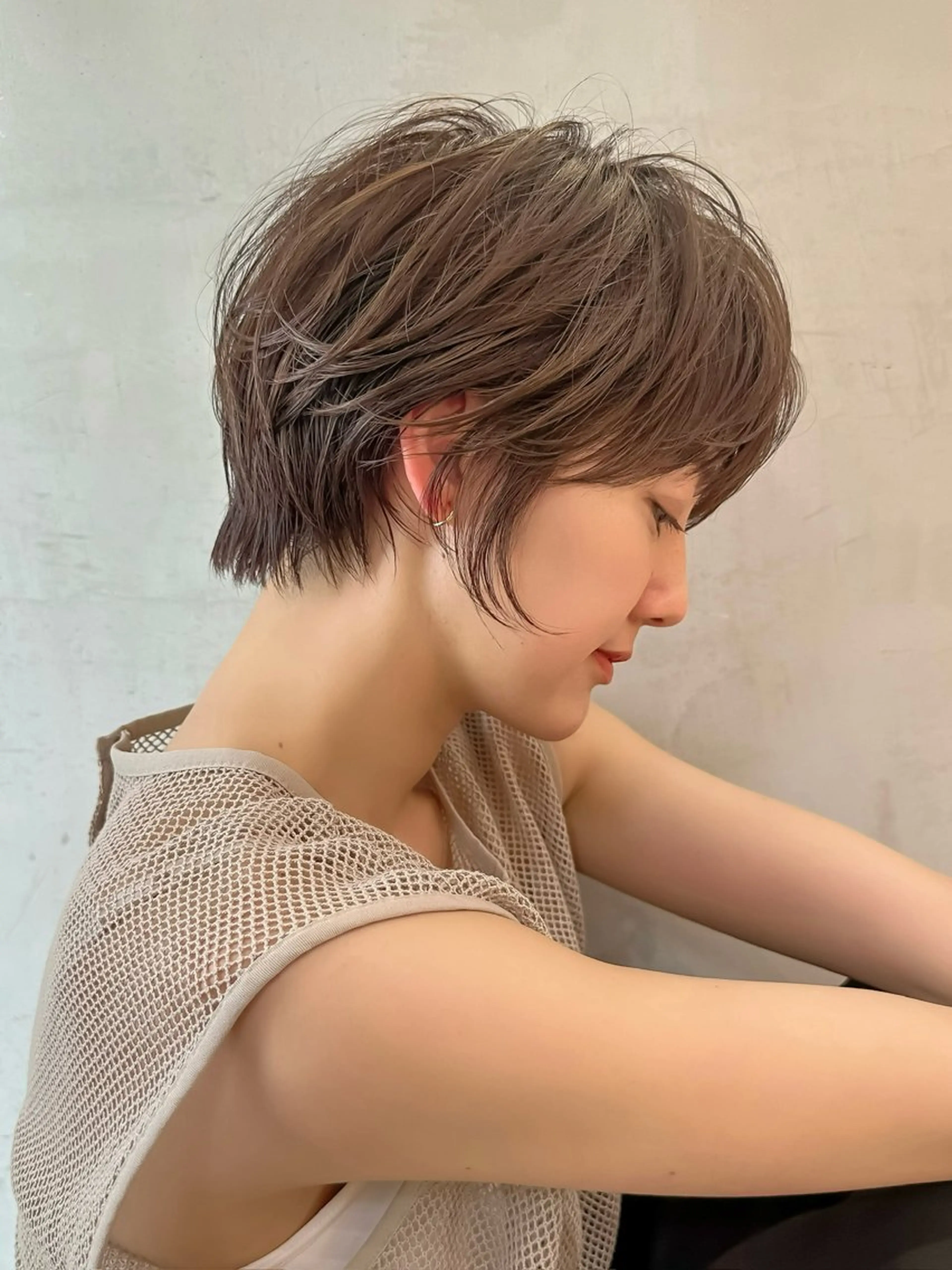 ショート ショートヘア 小顔カット カット ヘアカラー トリートメント ヘッドスパ 遠藤大雅 ショート /ボブ/髪質改善のヘアスタイル