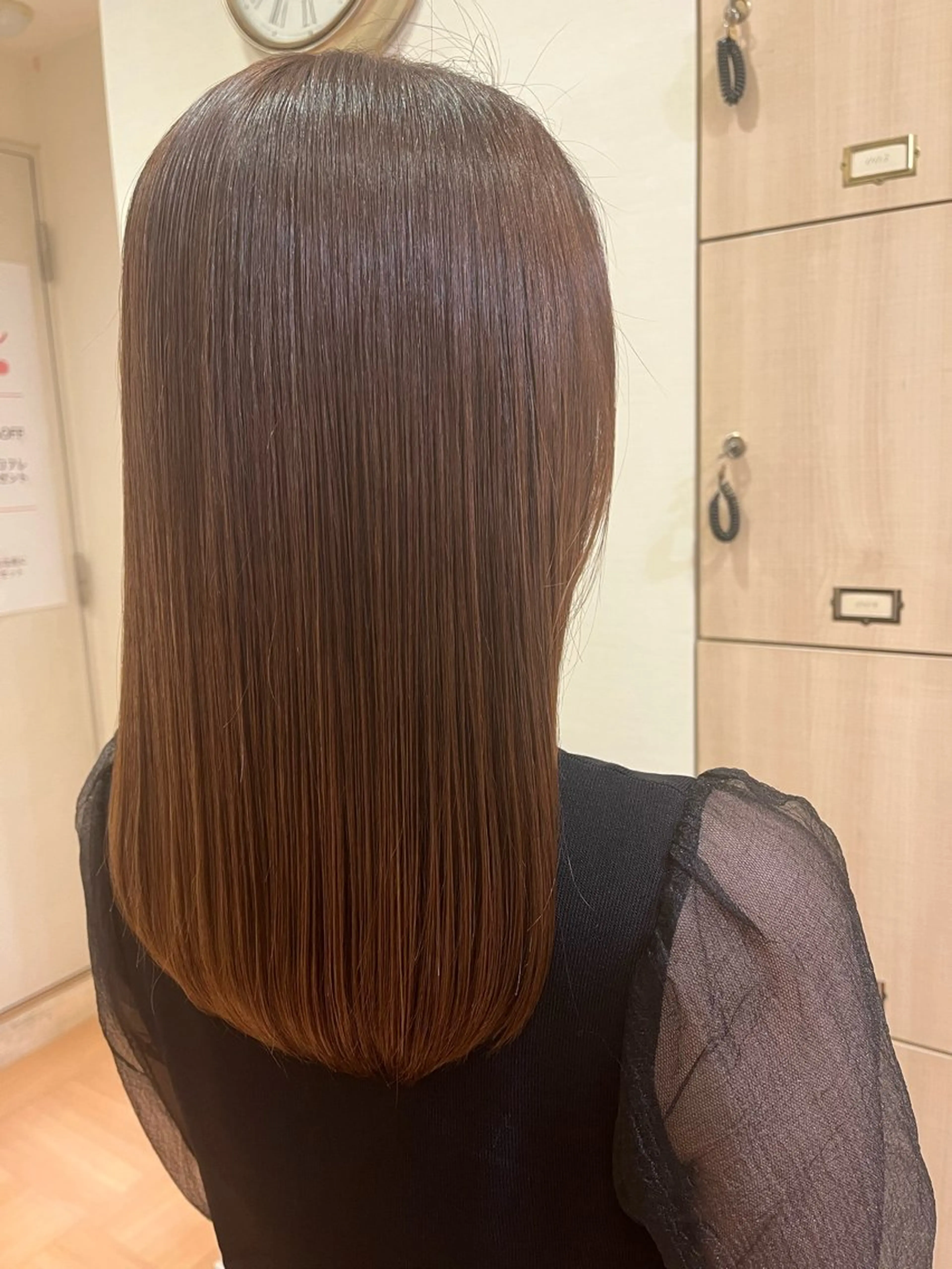 ミディアム トリートメント Ha naのヘアスタイル