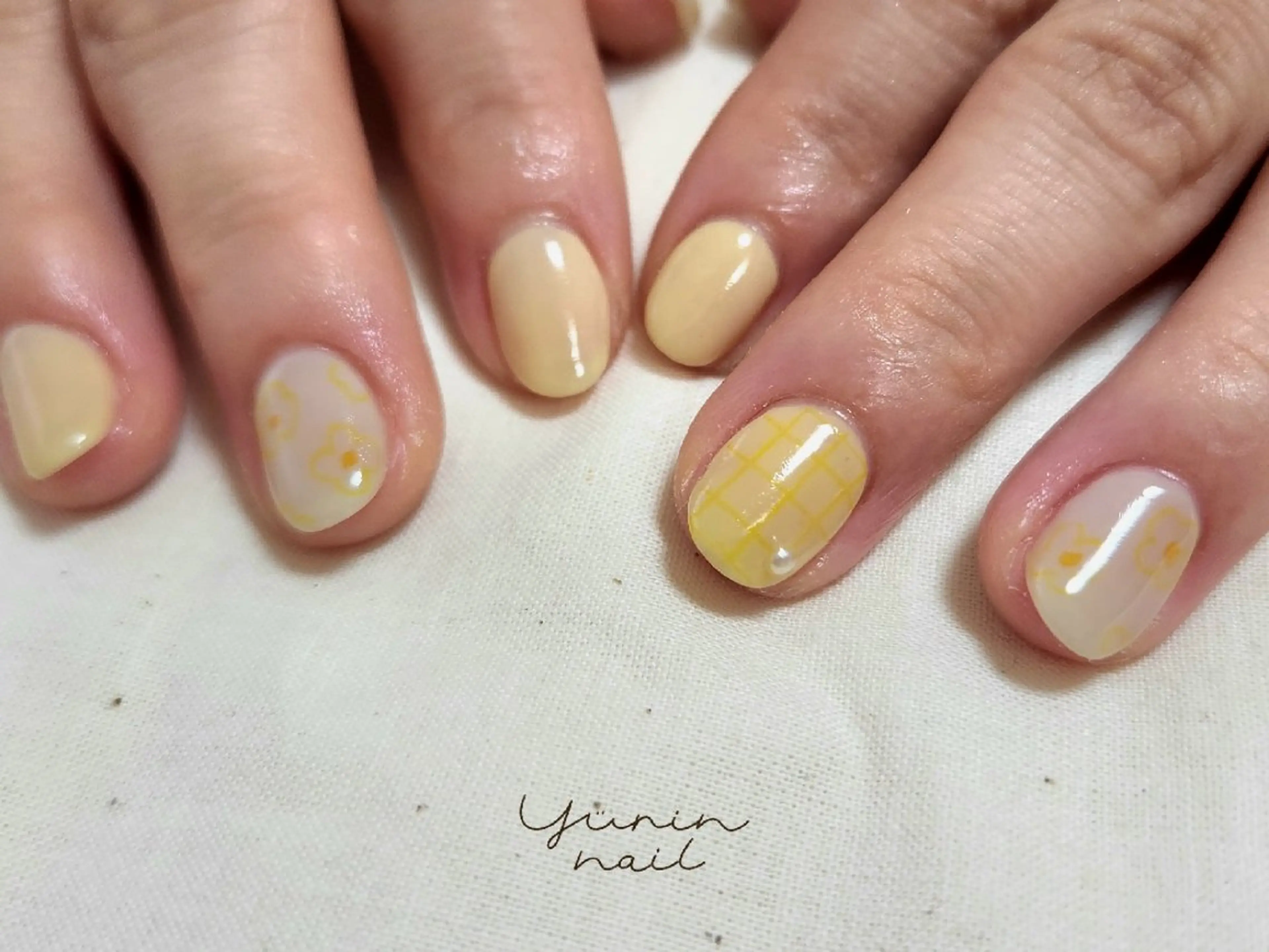 ネイル ショートネイル ハンドネイル ショートネイル専門 yurin nailのネイルデザイン