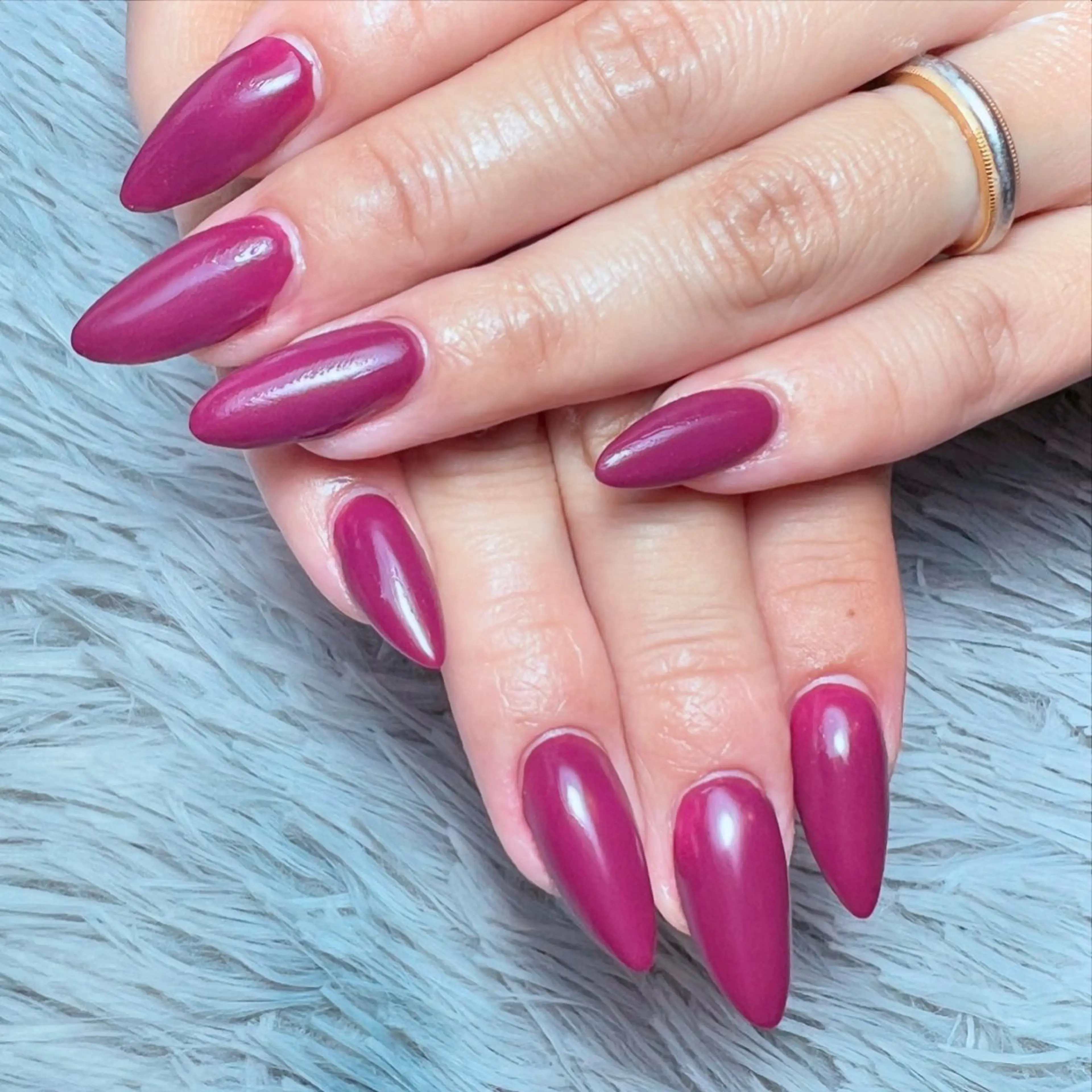 ネイル ボルドー スカルプネイル ハンドネイル シェヌネイル JURAのネイルデザイン