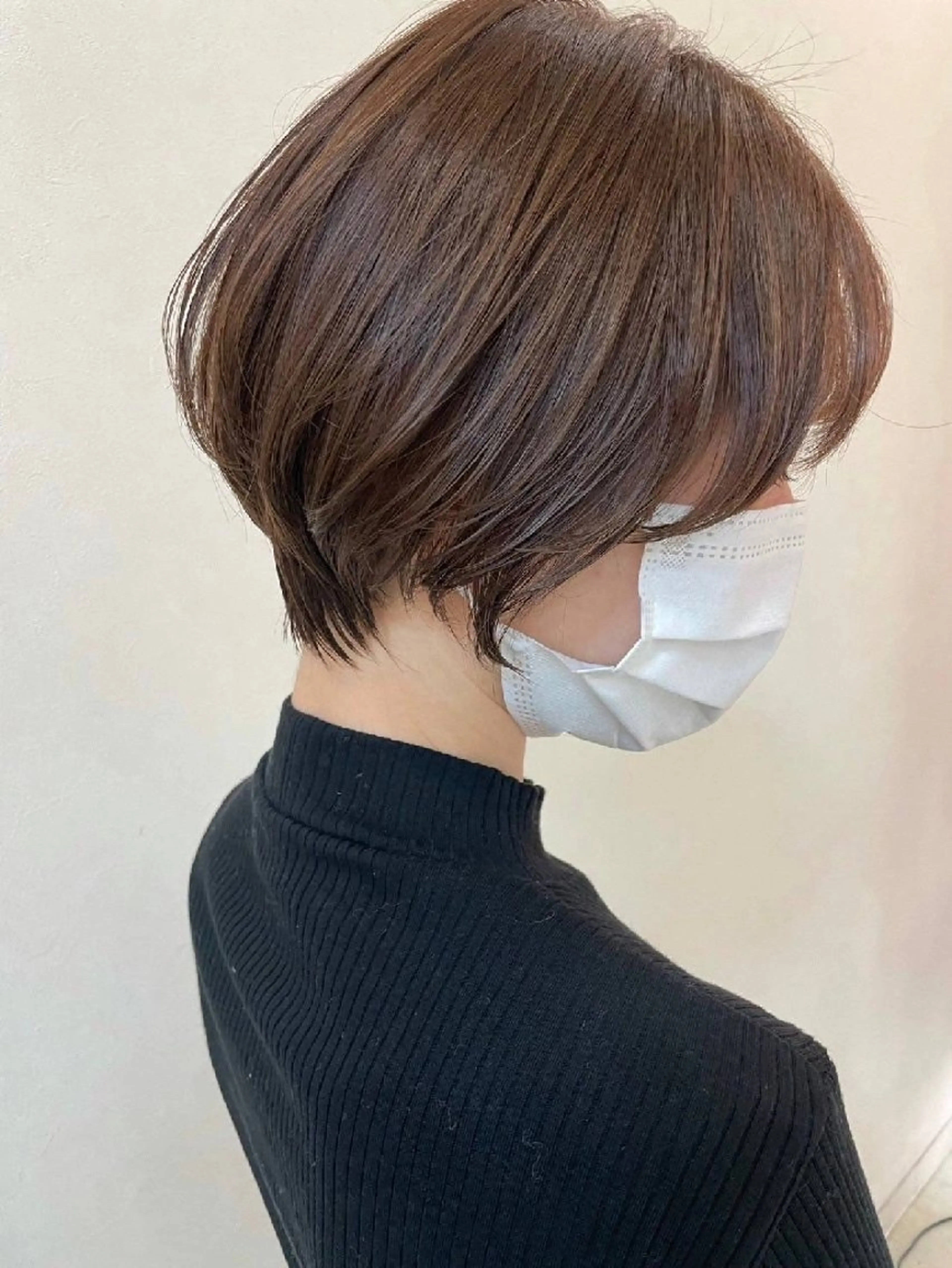 ショート 一谷 樹のヘアスタイル