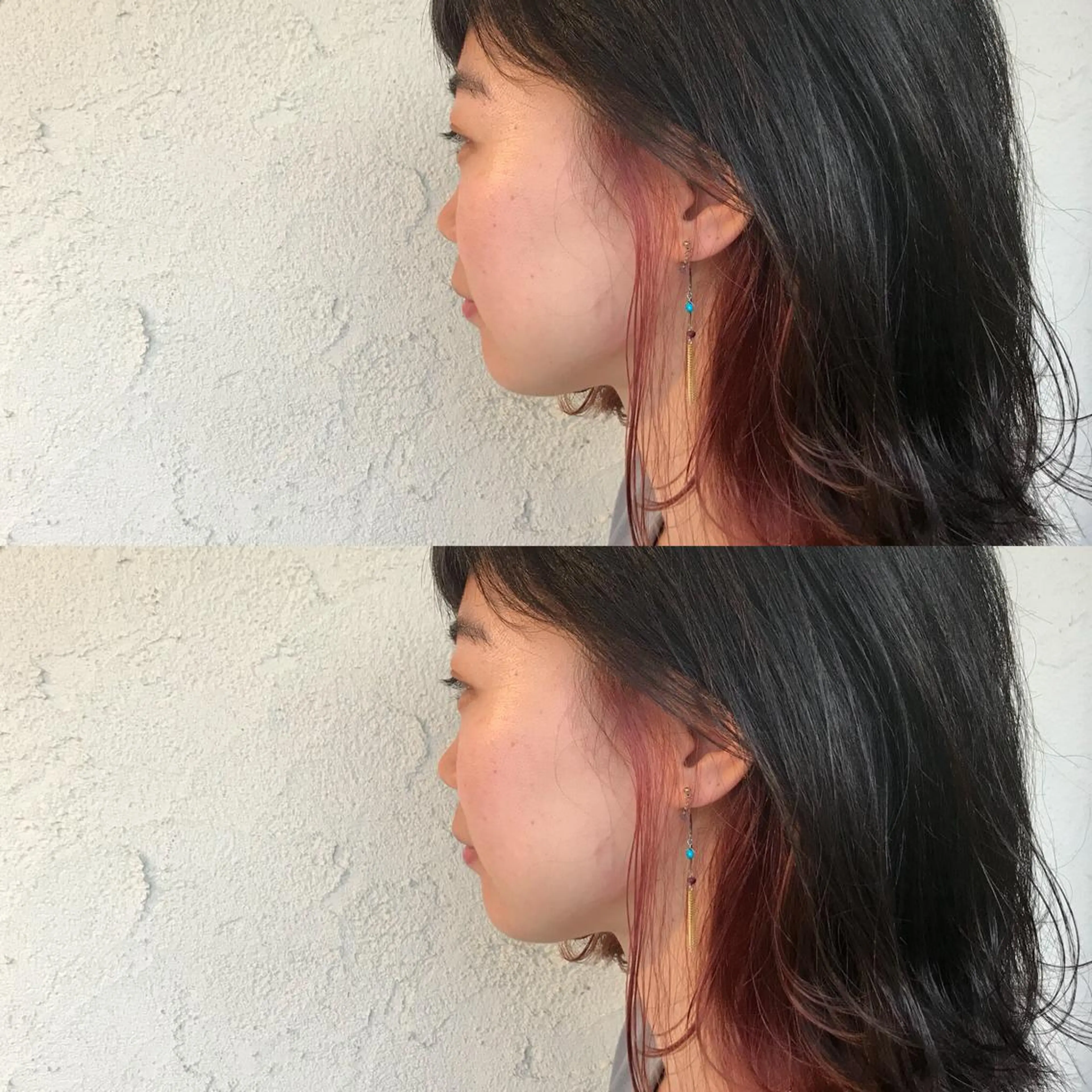 ショート カラー インナーカラー ピンクカラー 艶髪育成サロン 京橋　shinのヘアスタイル