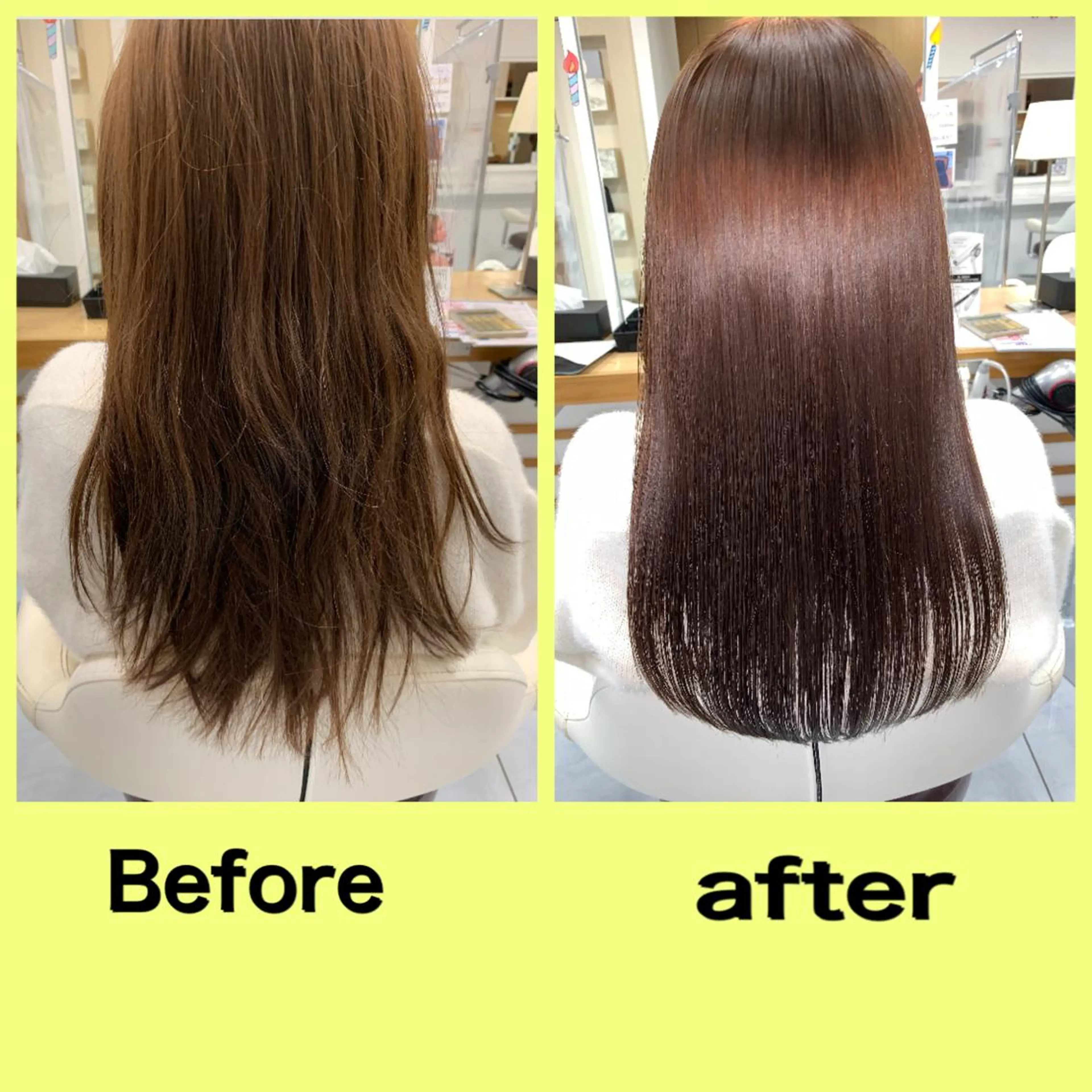 ロング パーマ 髪質改善 縮毛矯正 ヘアカラー 縮毛矯正 トリートメント 髪質改善/縮毛矯正 /ブリーチ矯正/岡部のヘアスタイル