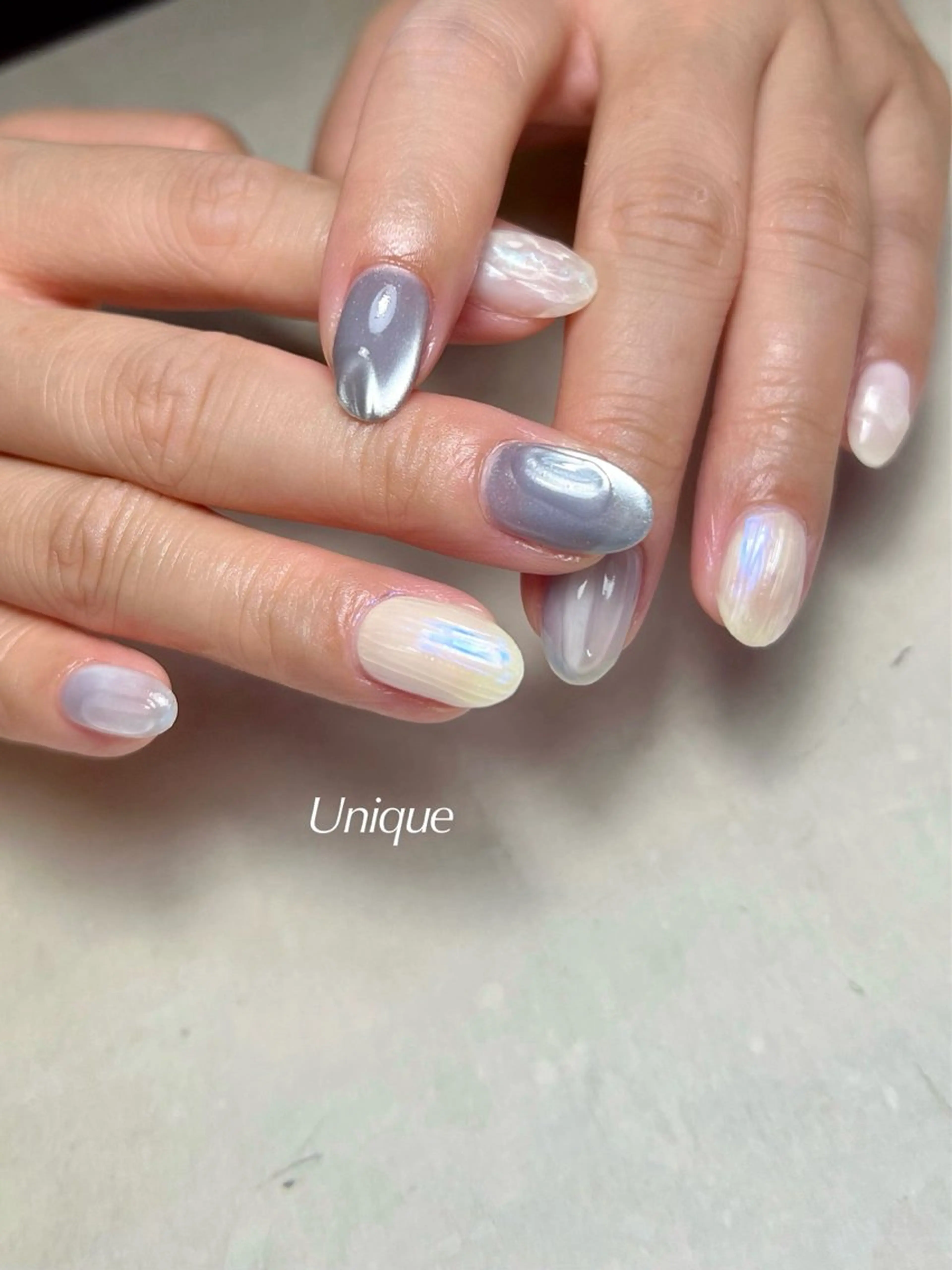 ネイル ハンドネイル Unique 【ユニーク】のネイルデザイン