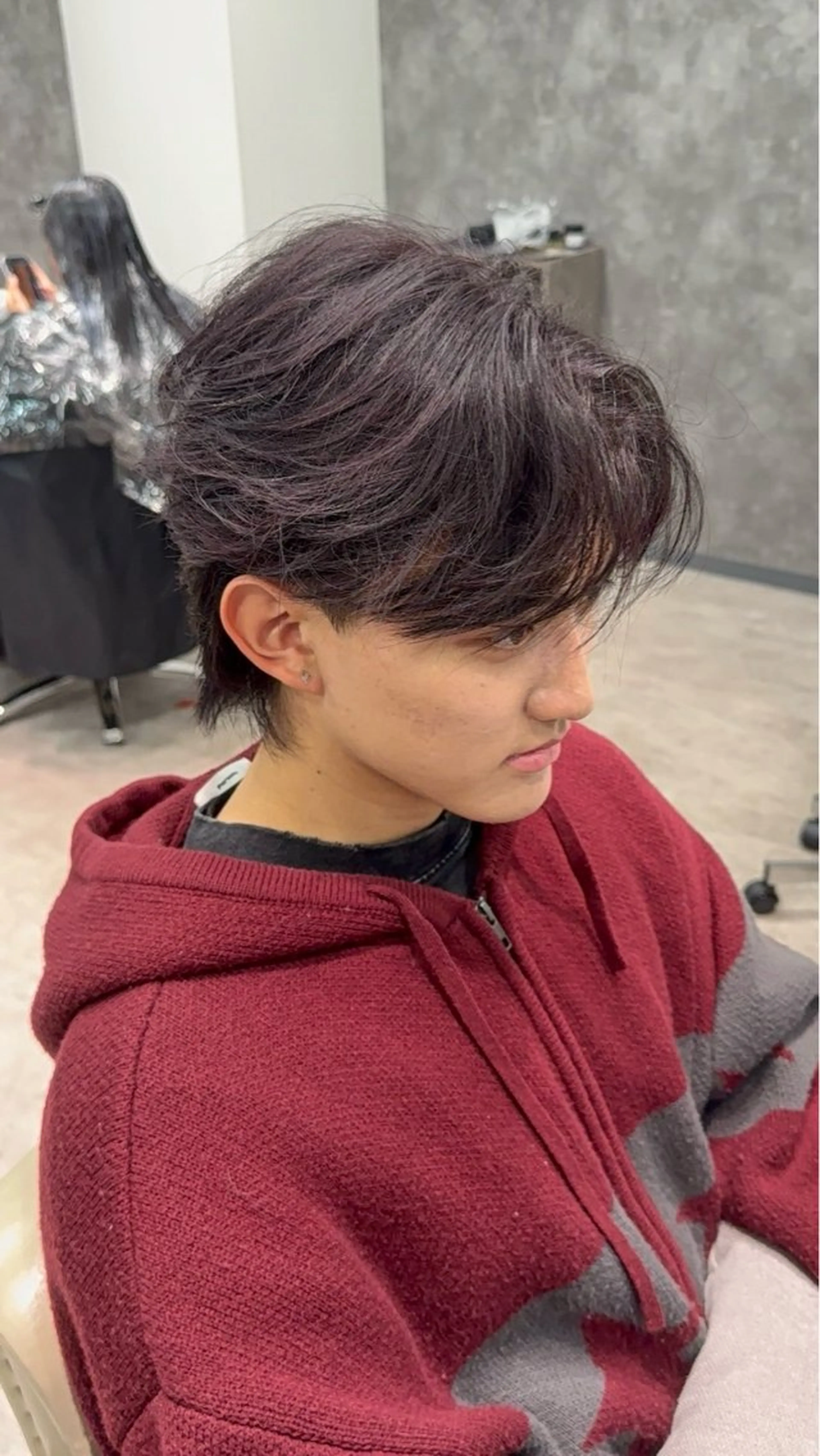【メンズ限定‼️】ナチュラル、シャドウ、ツイストスパイラルパーマ等色々なパーマに対応可🔥カット＋パーマ‪✂︎‬🌀の写真