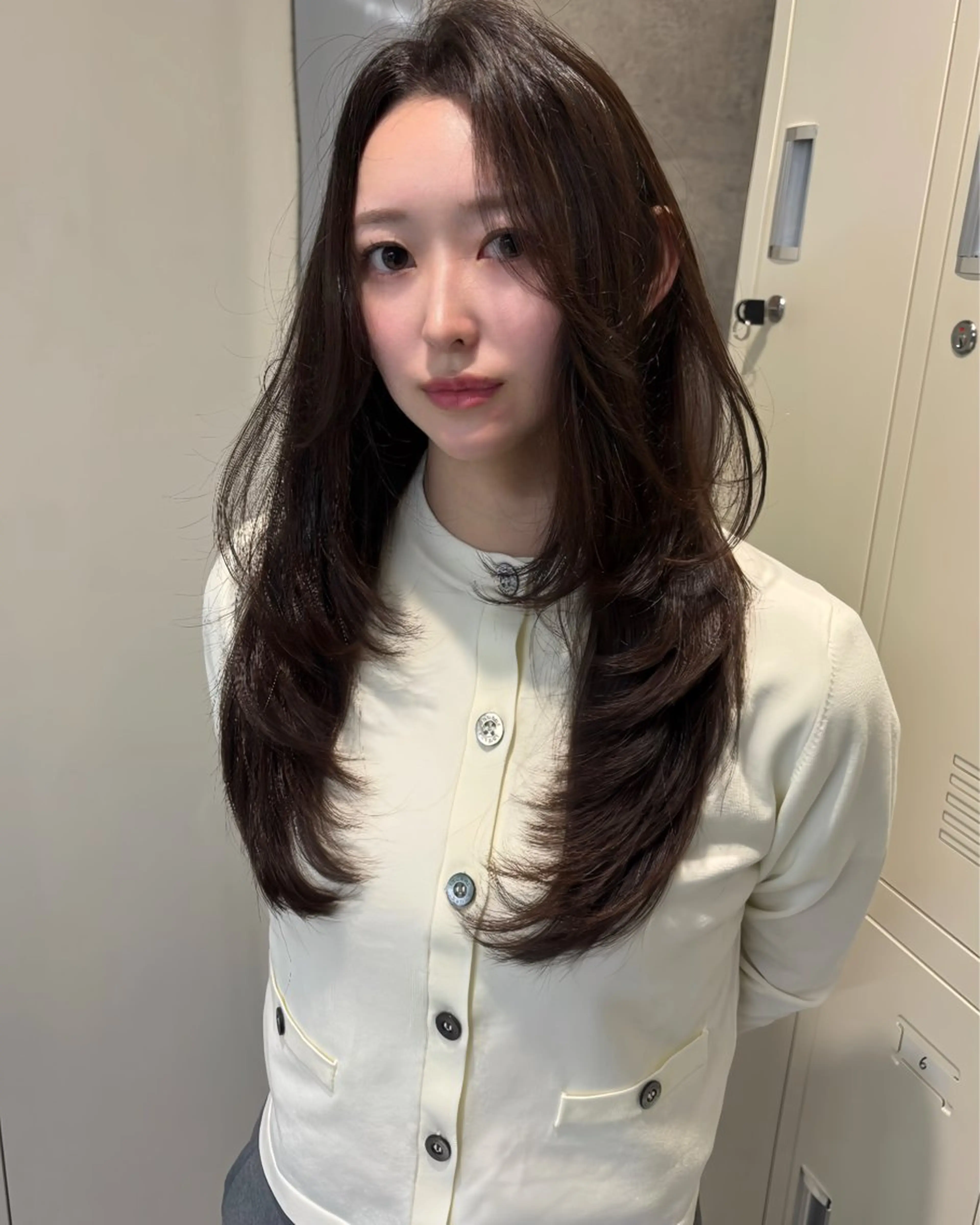 ロング 韓国レイヤー🤍 髪質改善seriraのヘアスタイル