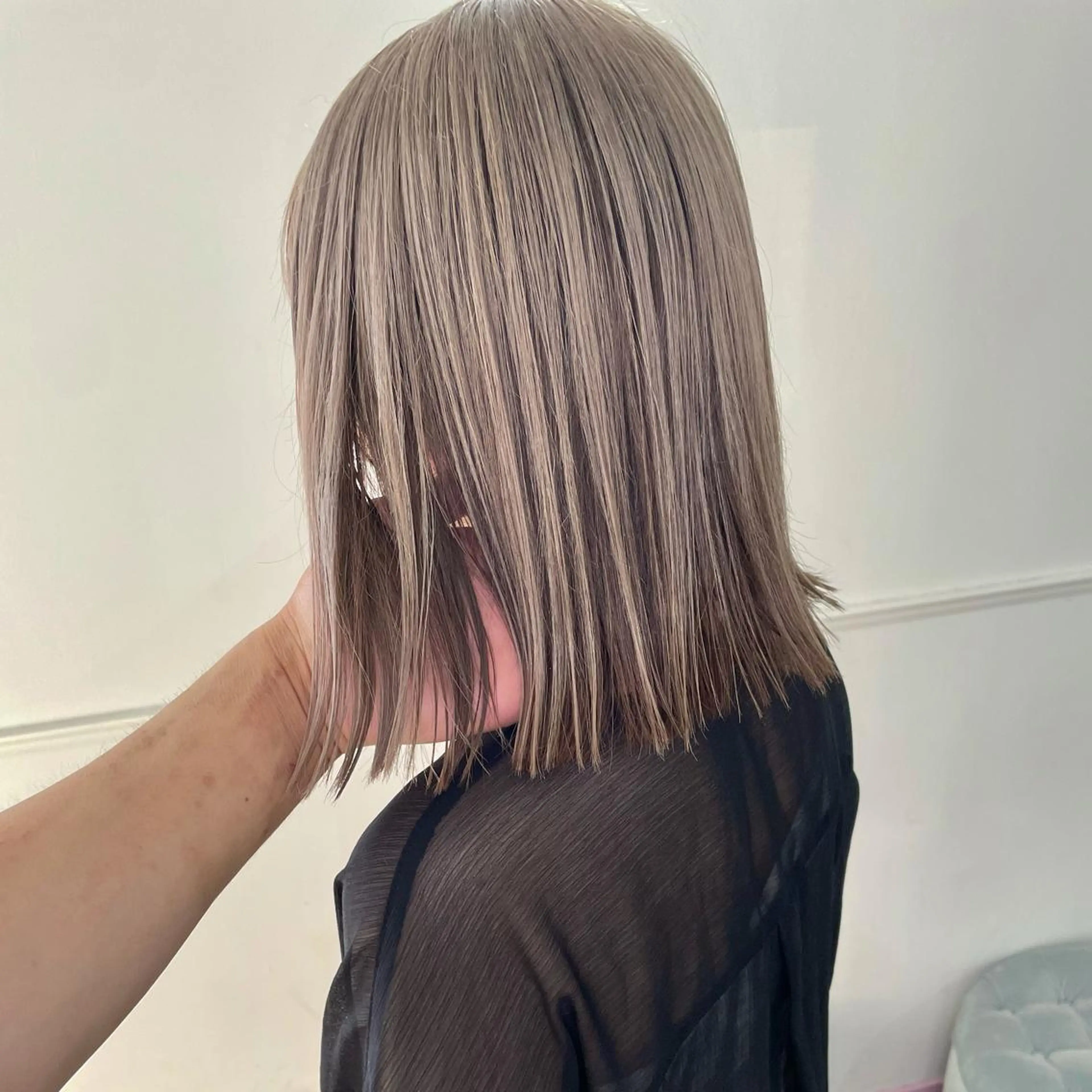 ミディアム ヘアカラー トリートメント Lit所属・Lit.豊橋 夏目のヘアスタイル