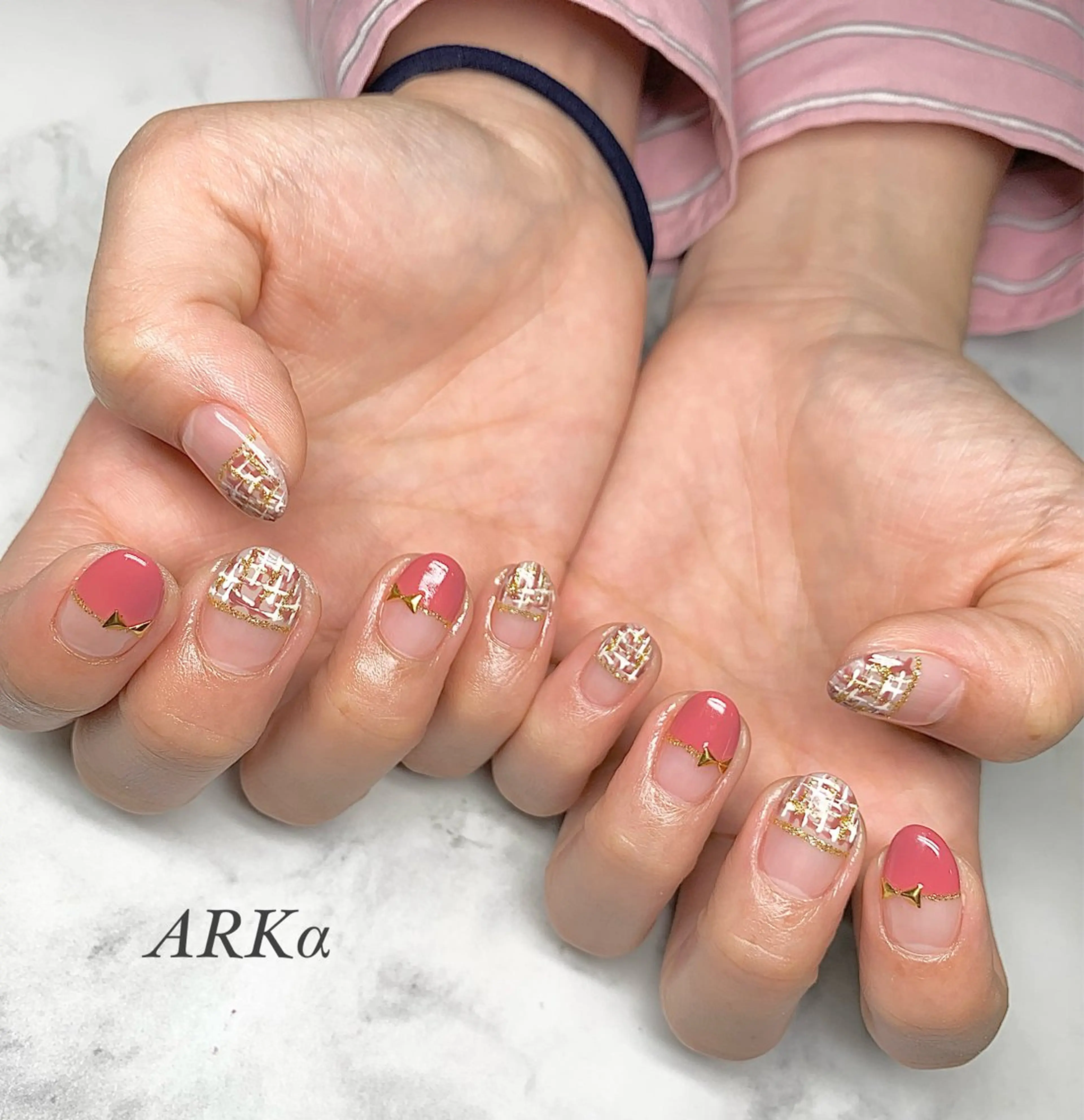 ネイル ハンドネイル ARKα SHIORIのネイルデザイン