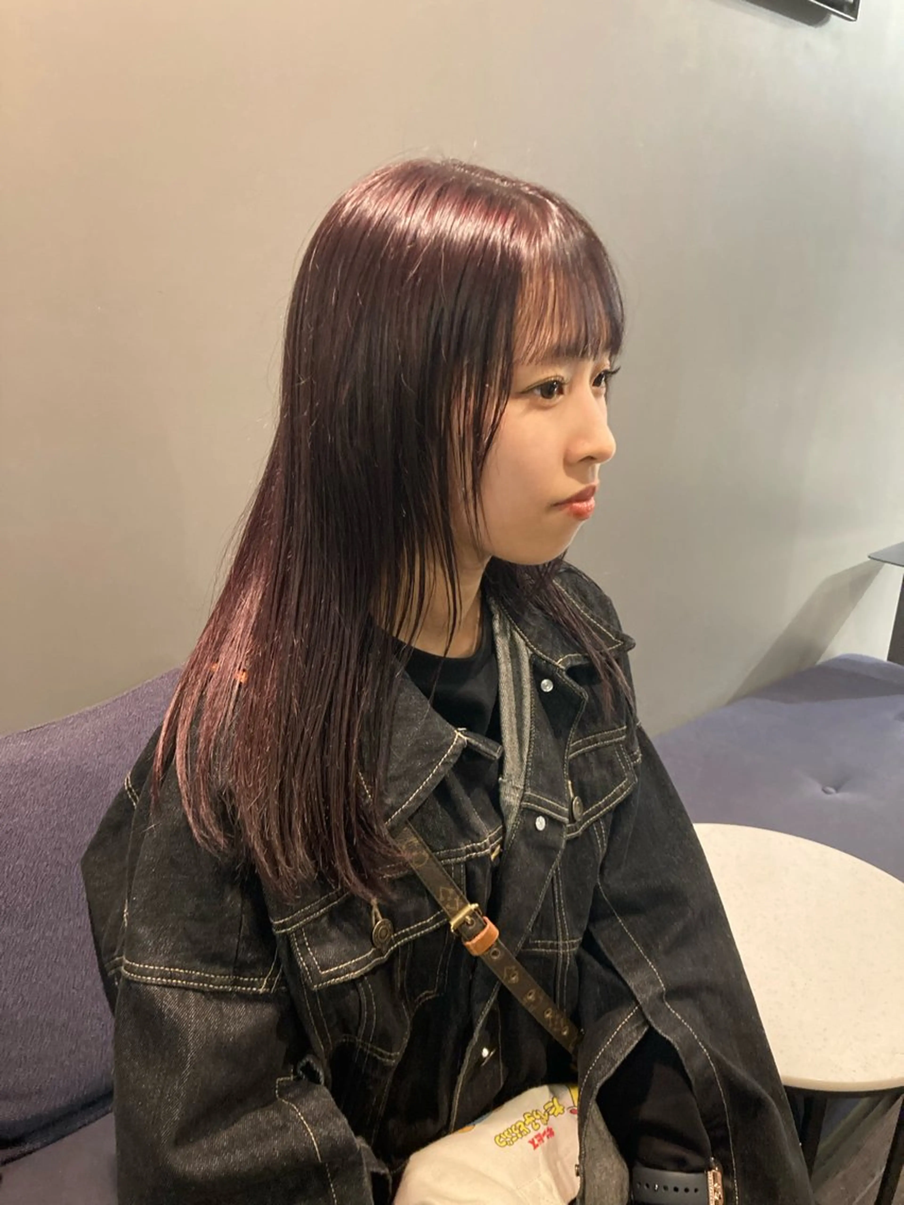 セミロング カラー MAKI渋谷 【カットモデル募集】のヘアスタイル