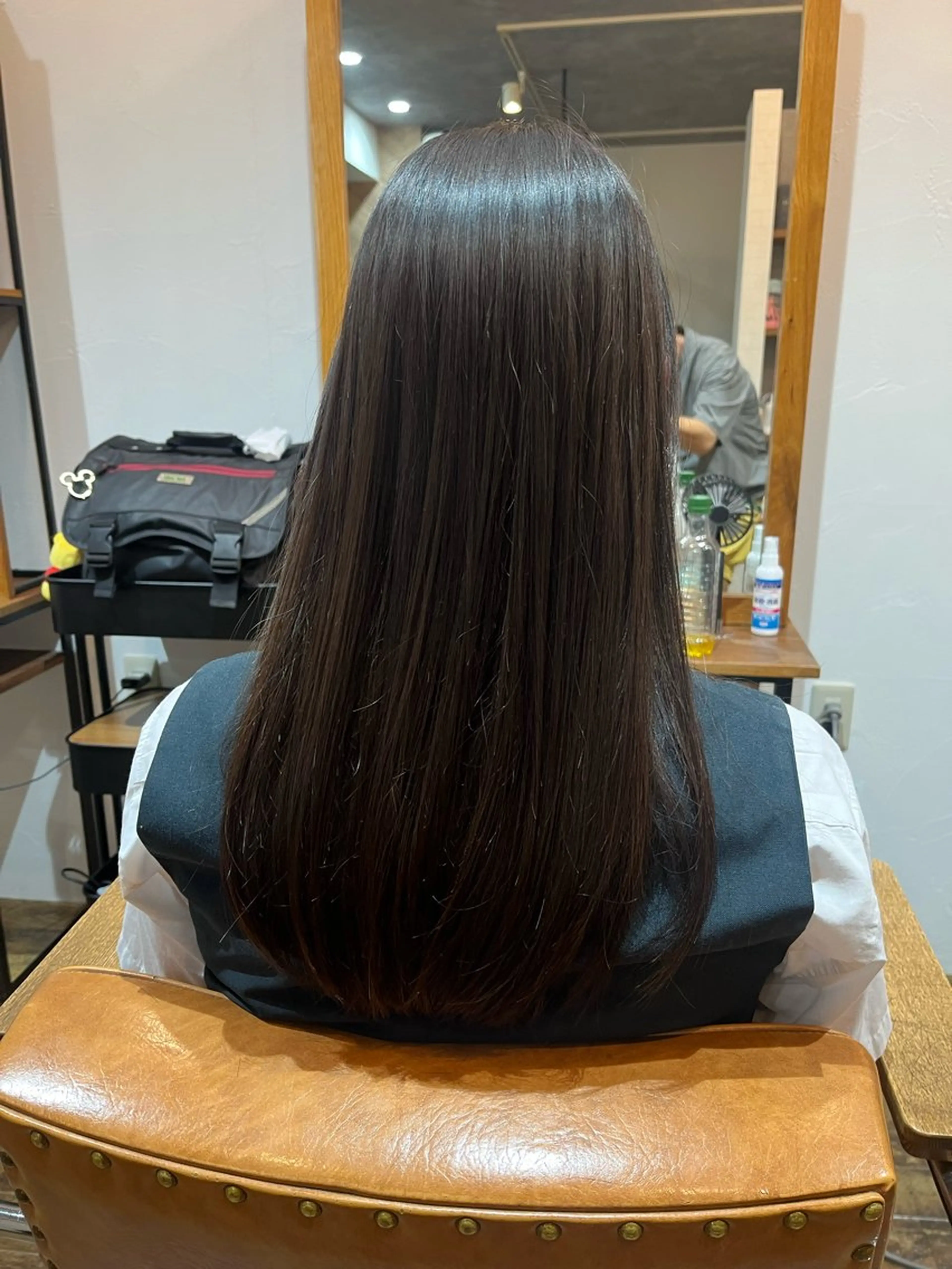 ロング パーマ 縮毛矯正 Lamie所属・大人女子&髪改善専門 Nobuフリーランスのヘアスタイル