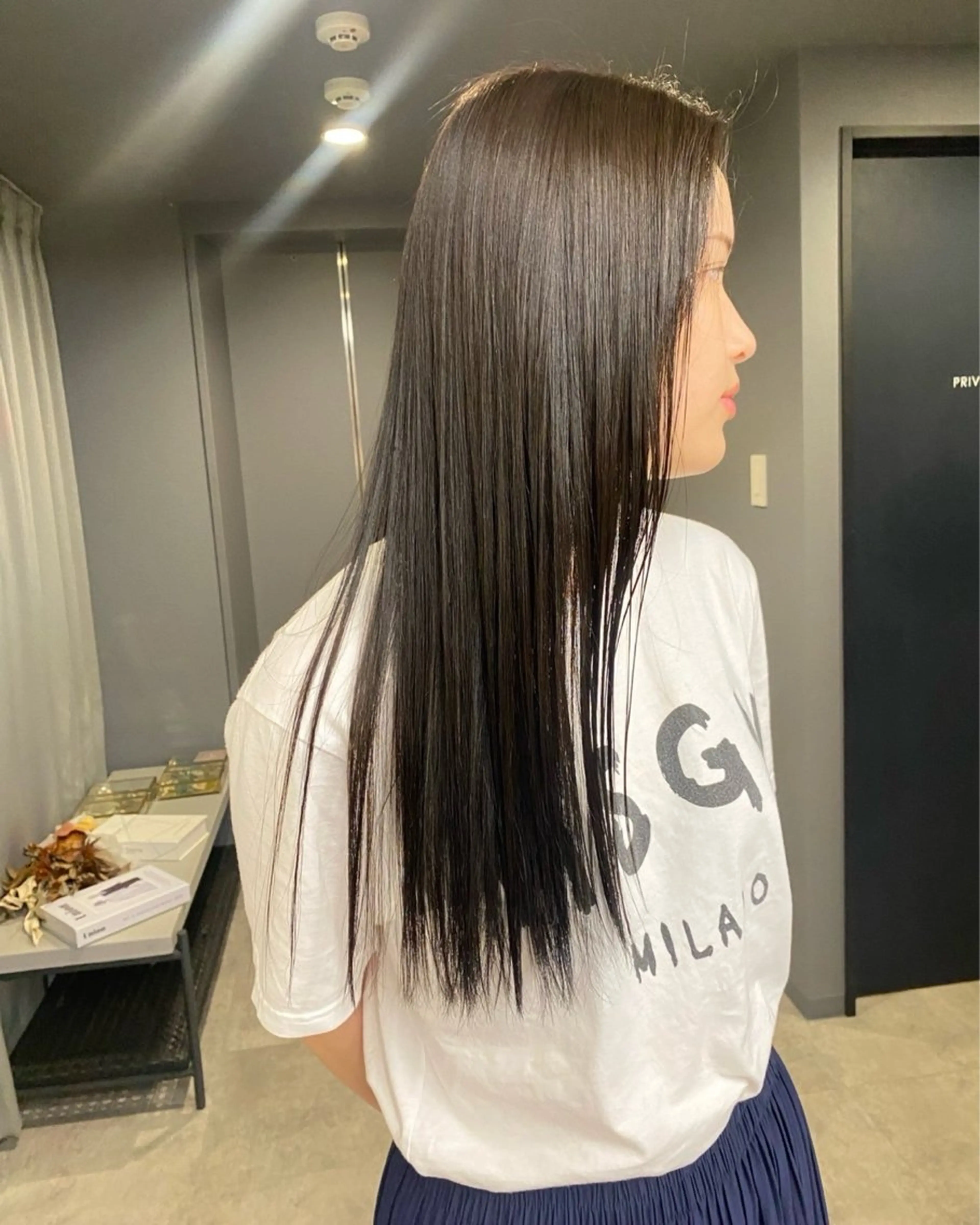 ロング 片山 朝陽のヘアスタイル