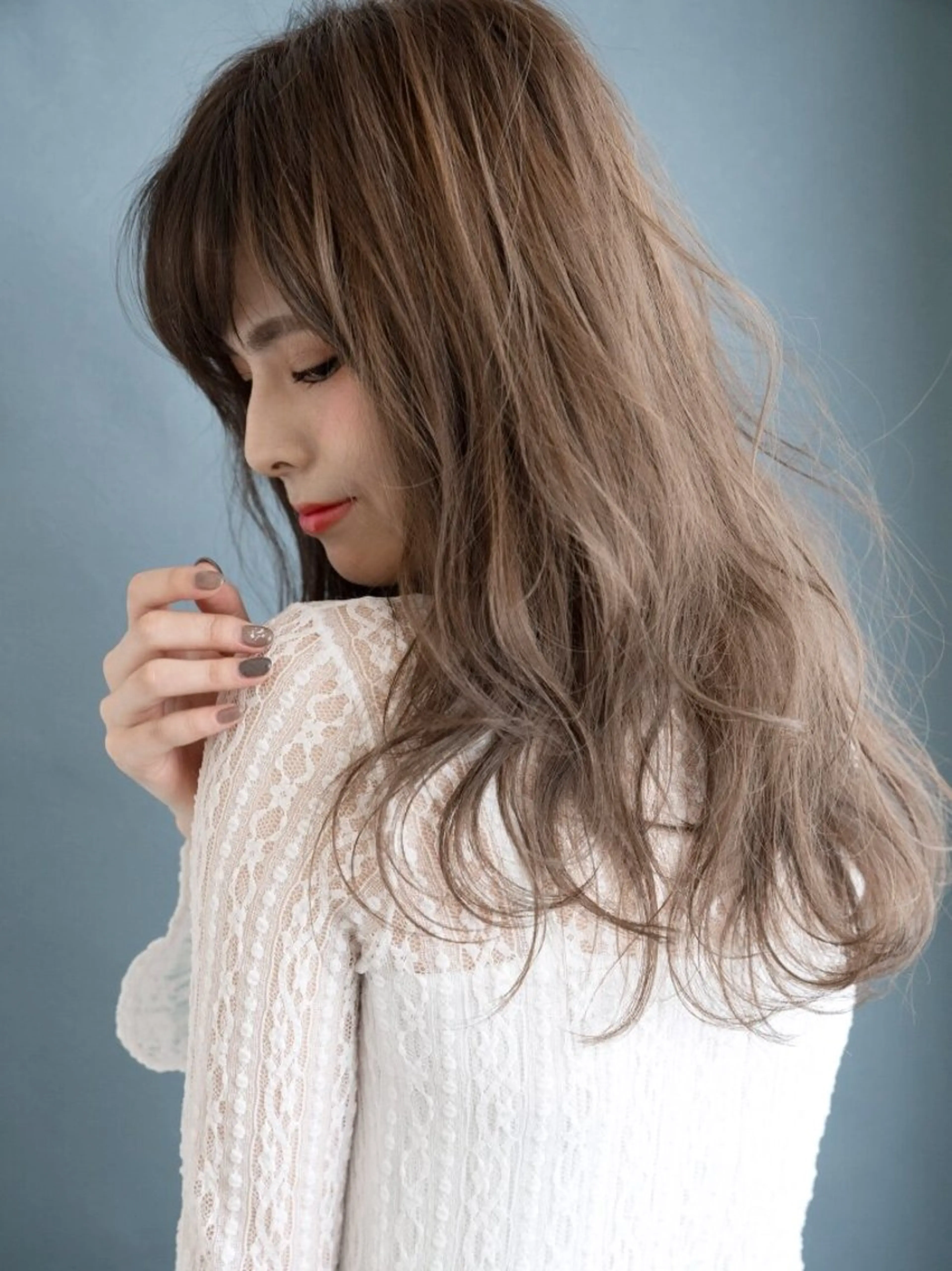 【フルコース】デザインカット＋酸性ストレート+イルミナカラー+TOKIOトリートメントの写真