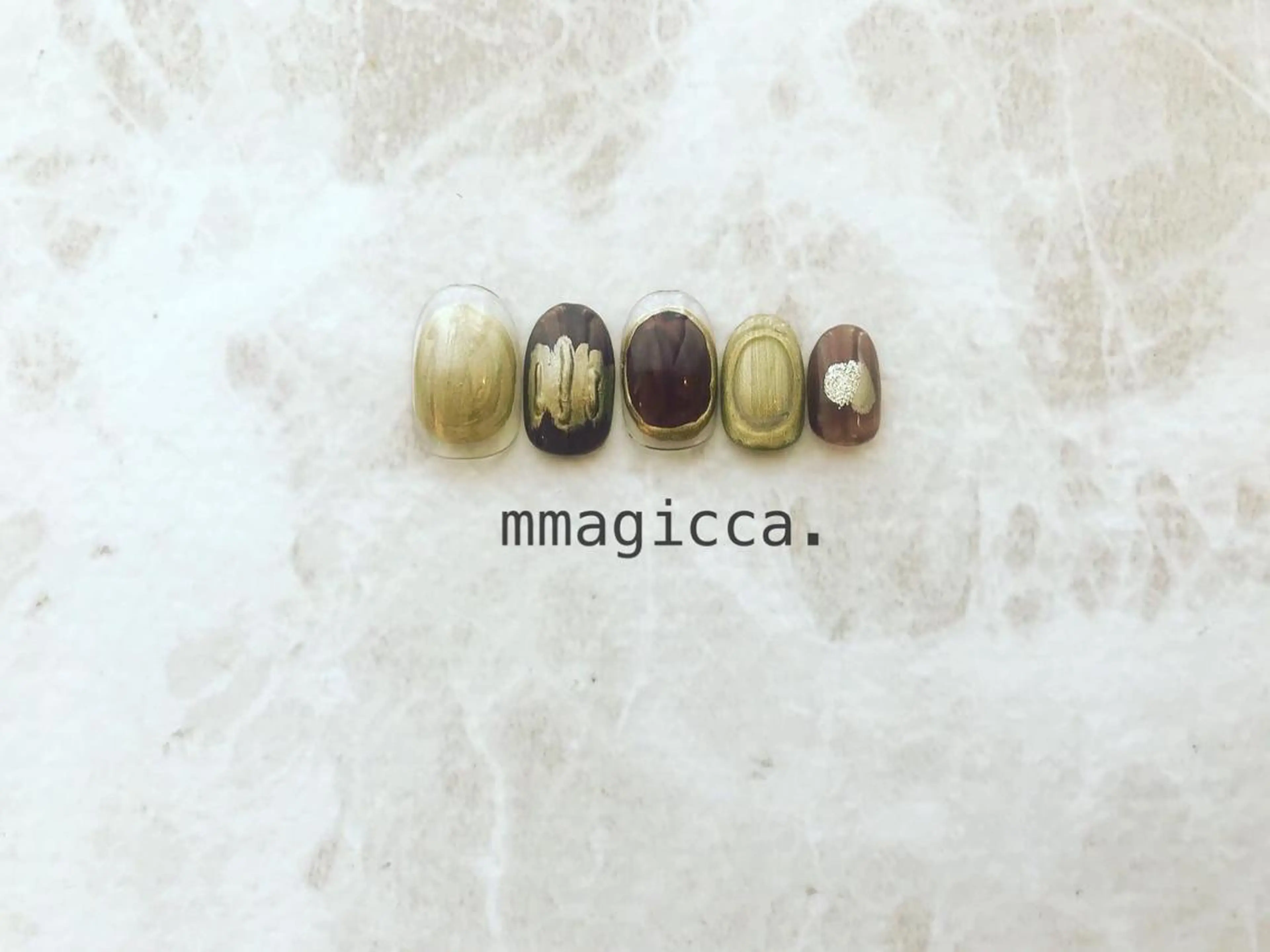 ネイル 成人式 ジェルネイル 卒業式 mmagicca. 【 まじか. 】のネイルデザイン