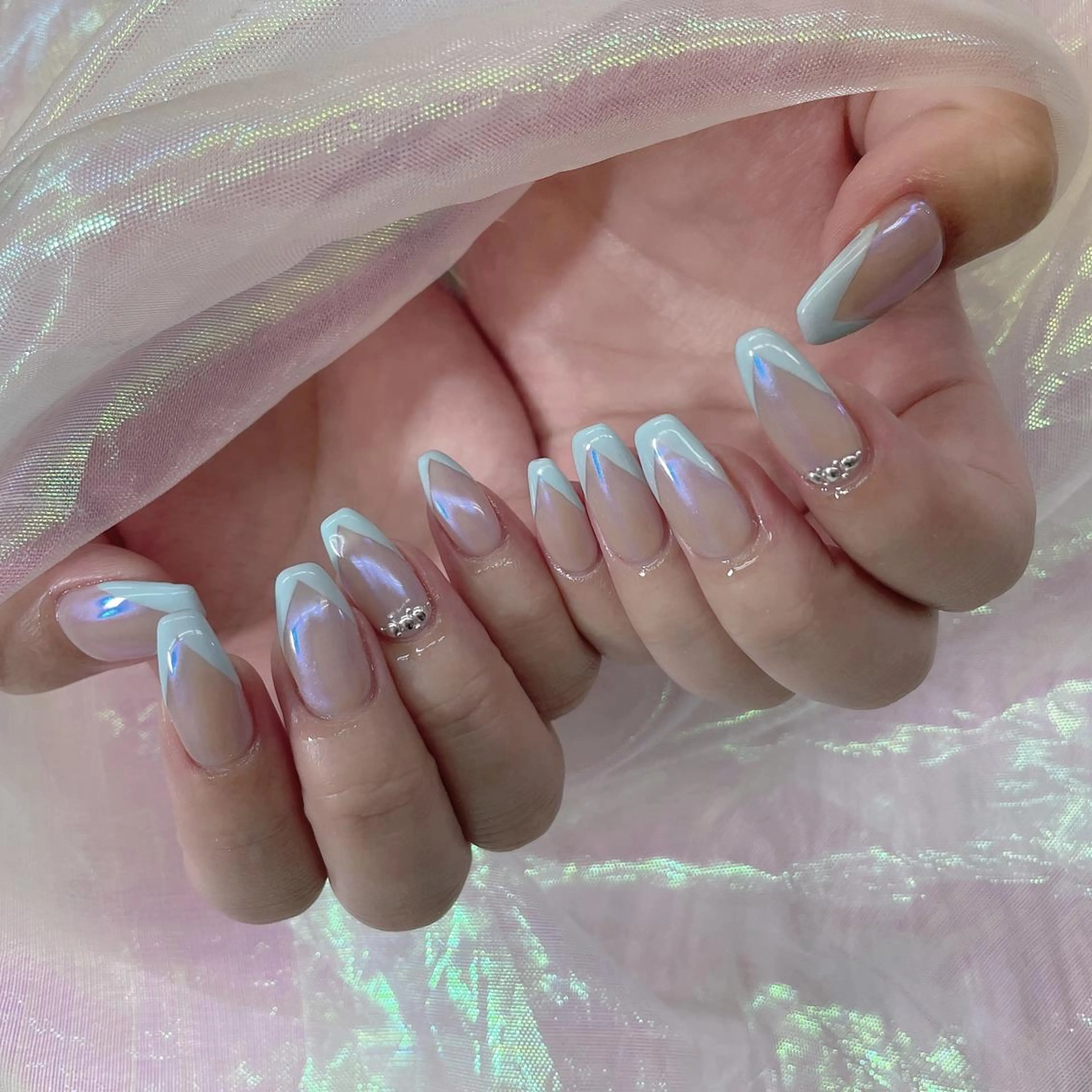 ネイル 🦋ネイルサロン ブラン🌈ゆりのネイルデザイン