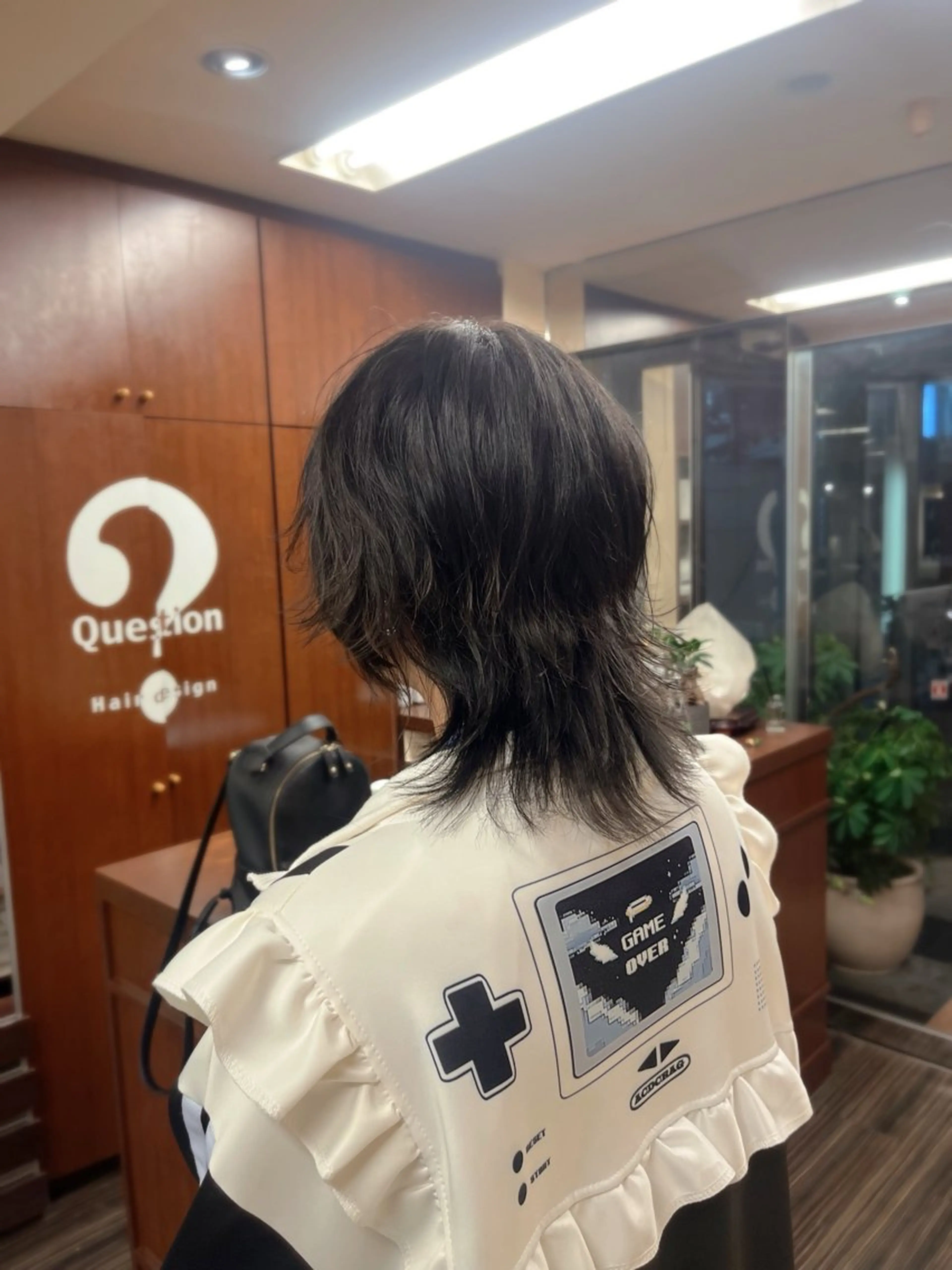ショート カラー カット ヘアカラー トリートメント 森 ハリス誠一のヘアスタイル