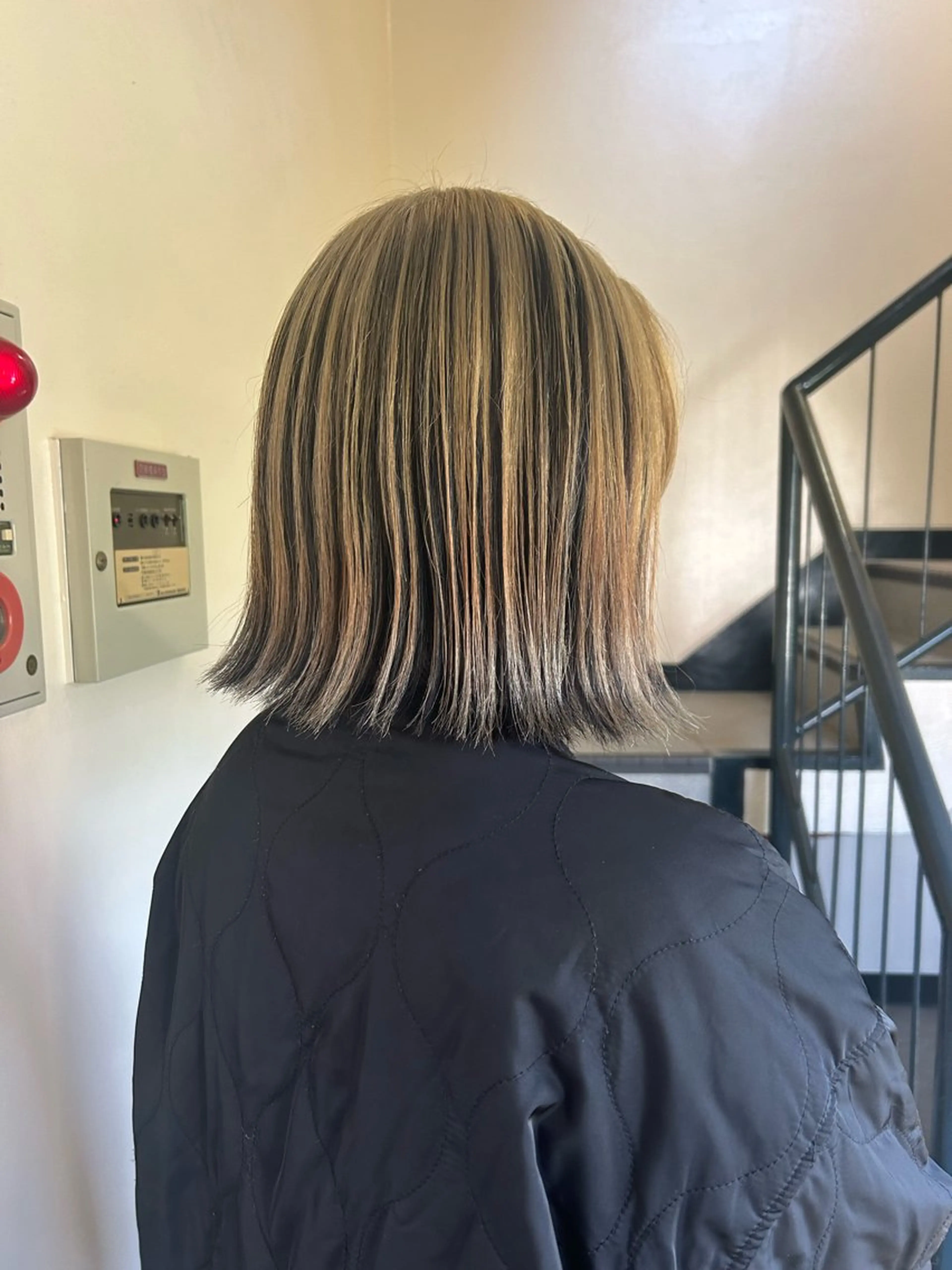 ミディアム カラー ヘアカラー ☕️結【suii.】 ボブ/ヘアセット☕️のヘアスタイル