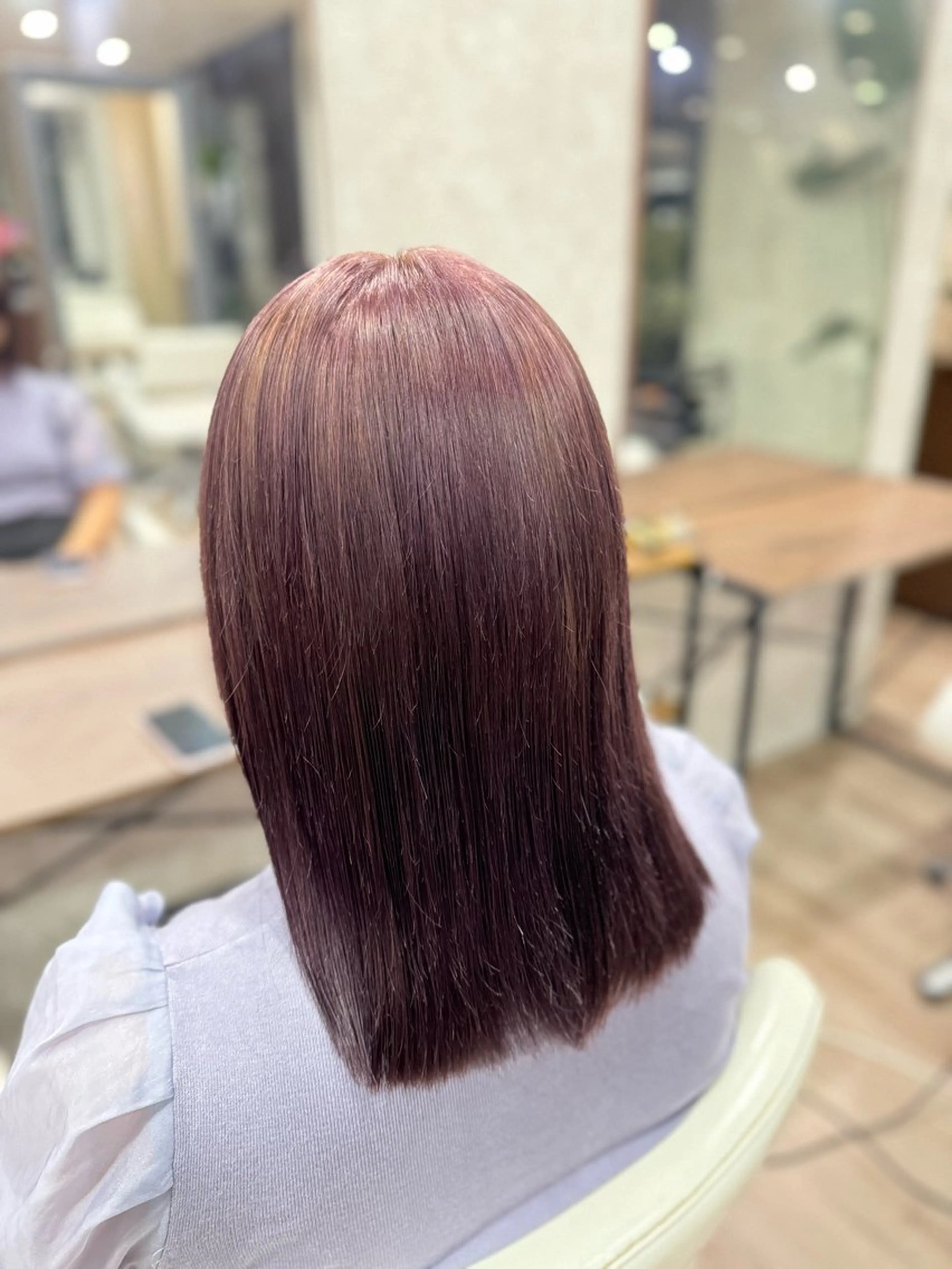 カラー ヘアカラー 小川 愛遥のヘアスタイル