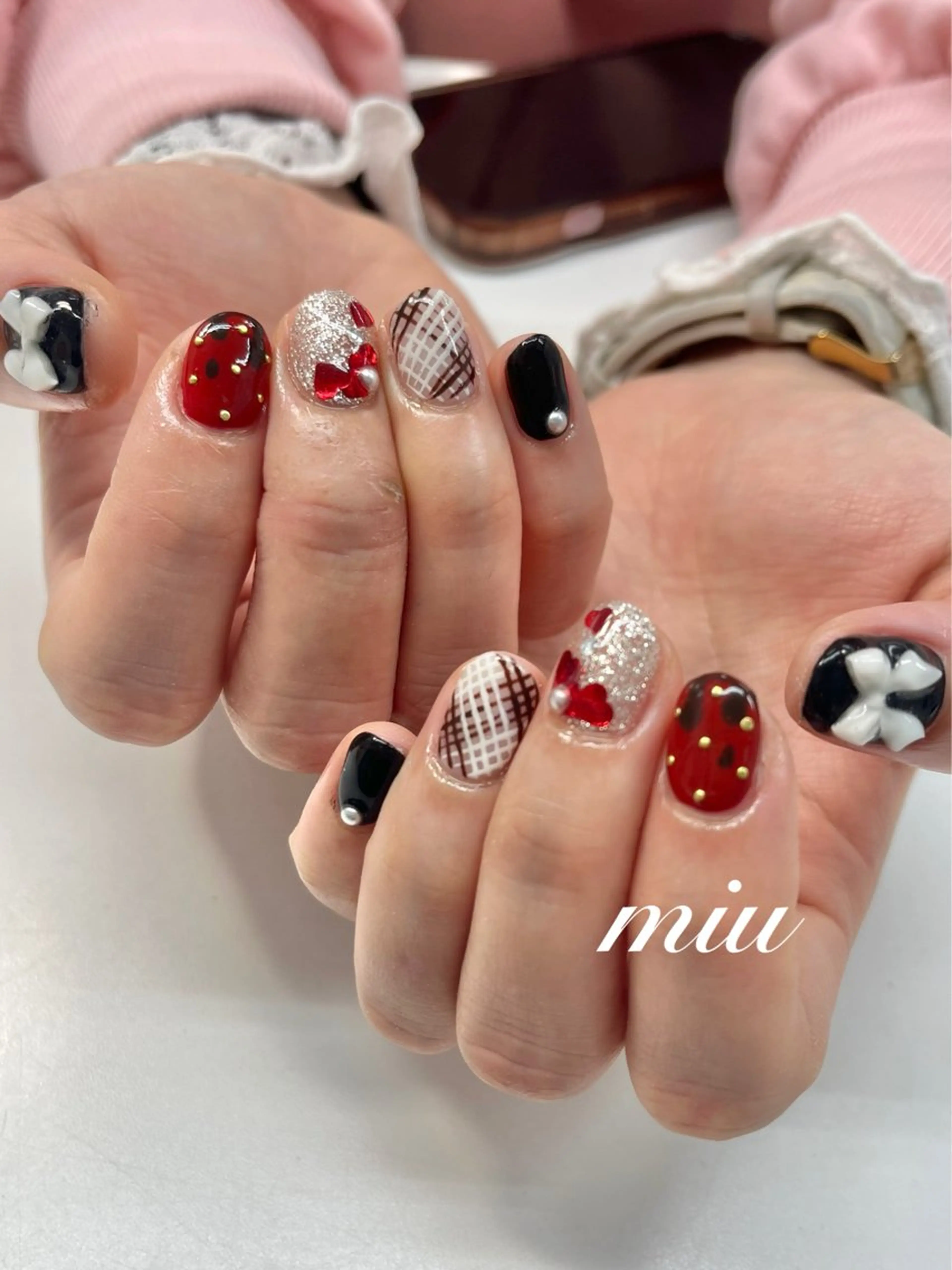 ネイル ハンドネイル miu nail 🐾Mihoのネイルデザイン