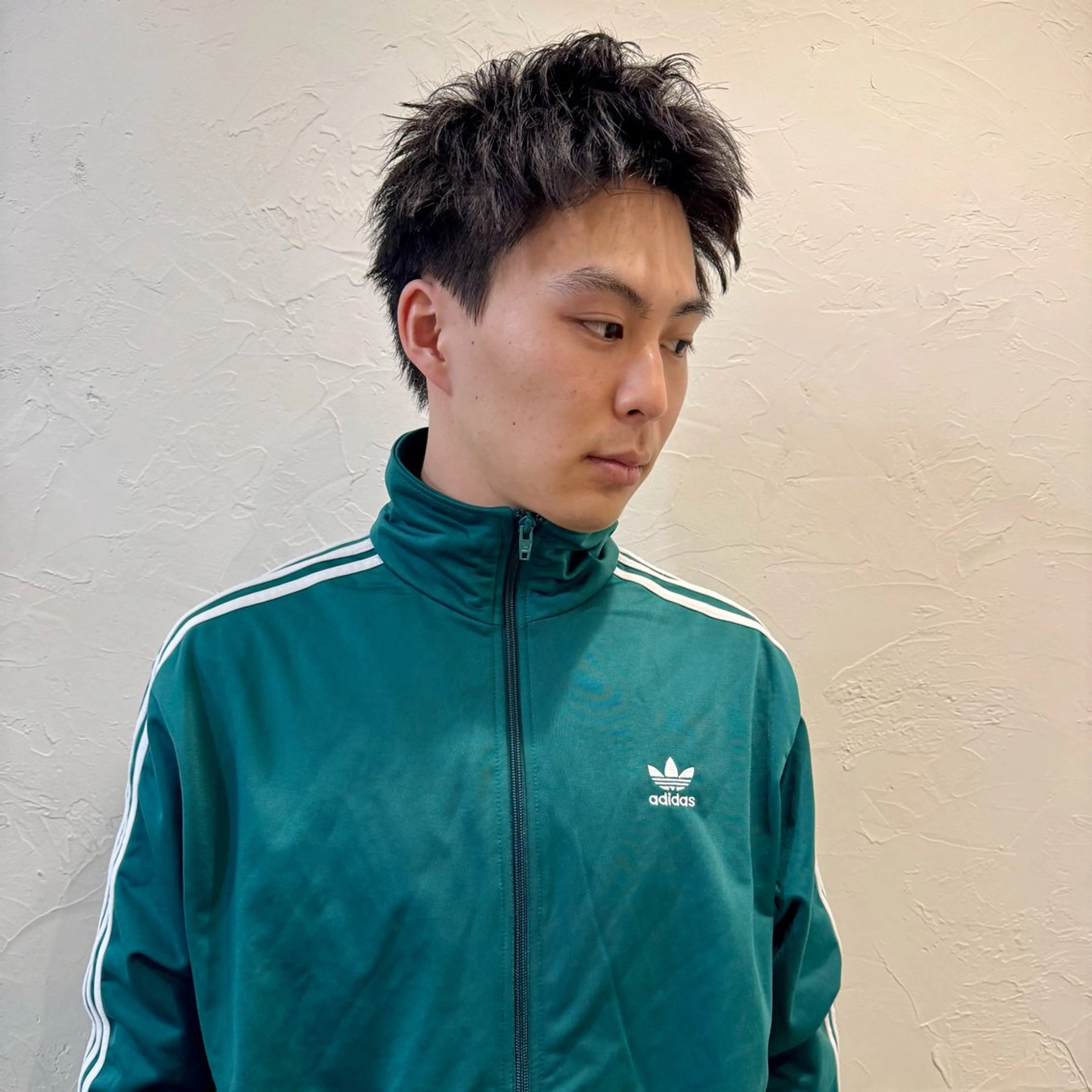 ショート メンズ アップバング メンズ就活ヘア メンズパーマ メンズショート スパイキーショート カット ヘアセット 【池袋/スパイキー ショート】ⓝⓘⓜⓤのヘアスタイル