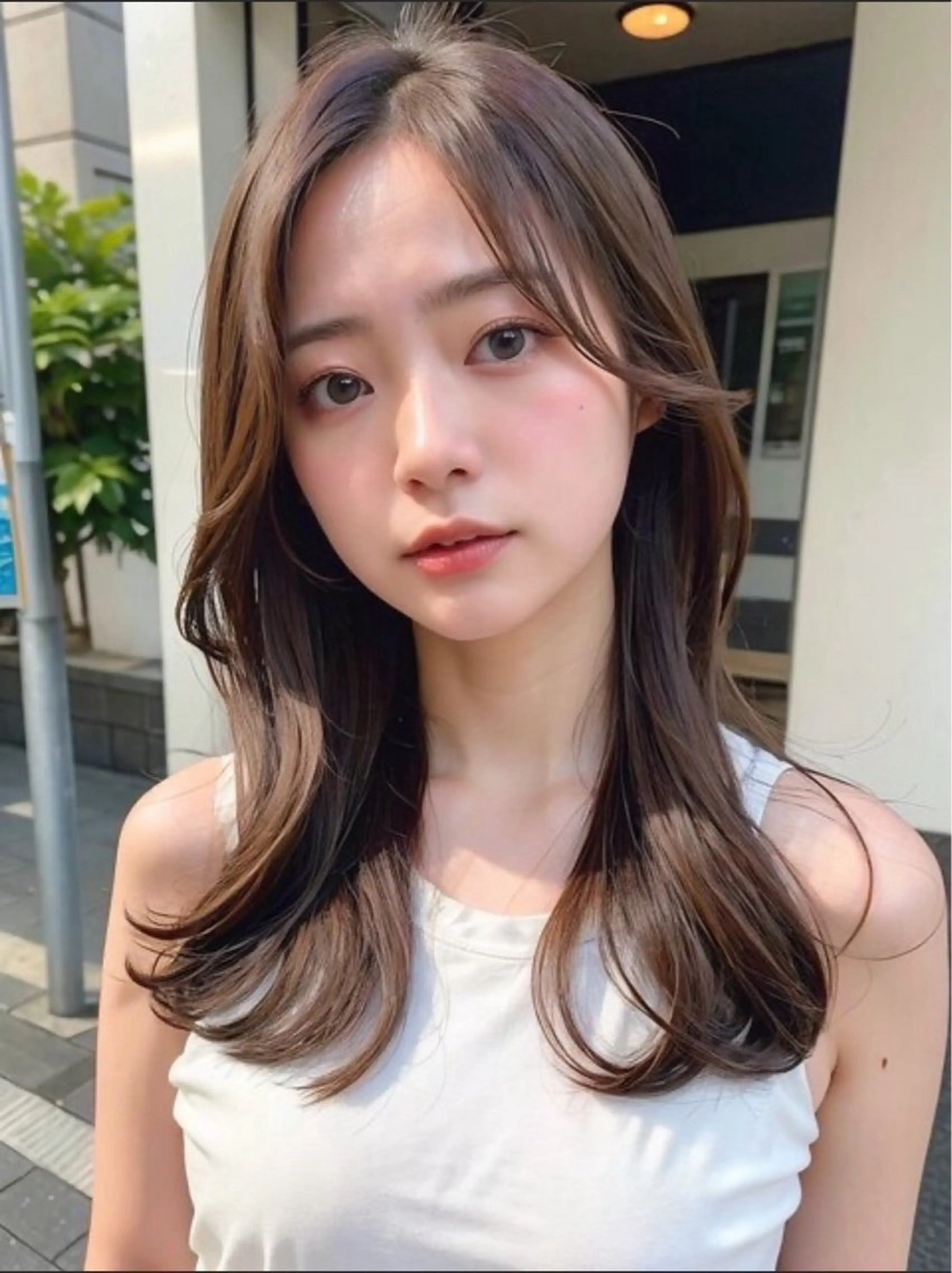 ロング 上野/ハイトーン💫 透明感🫧/カズヤのヘアスタイル