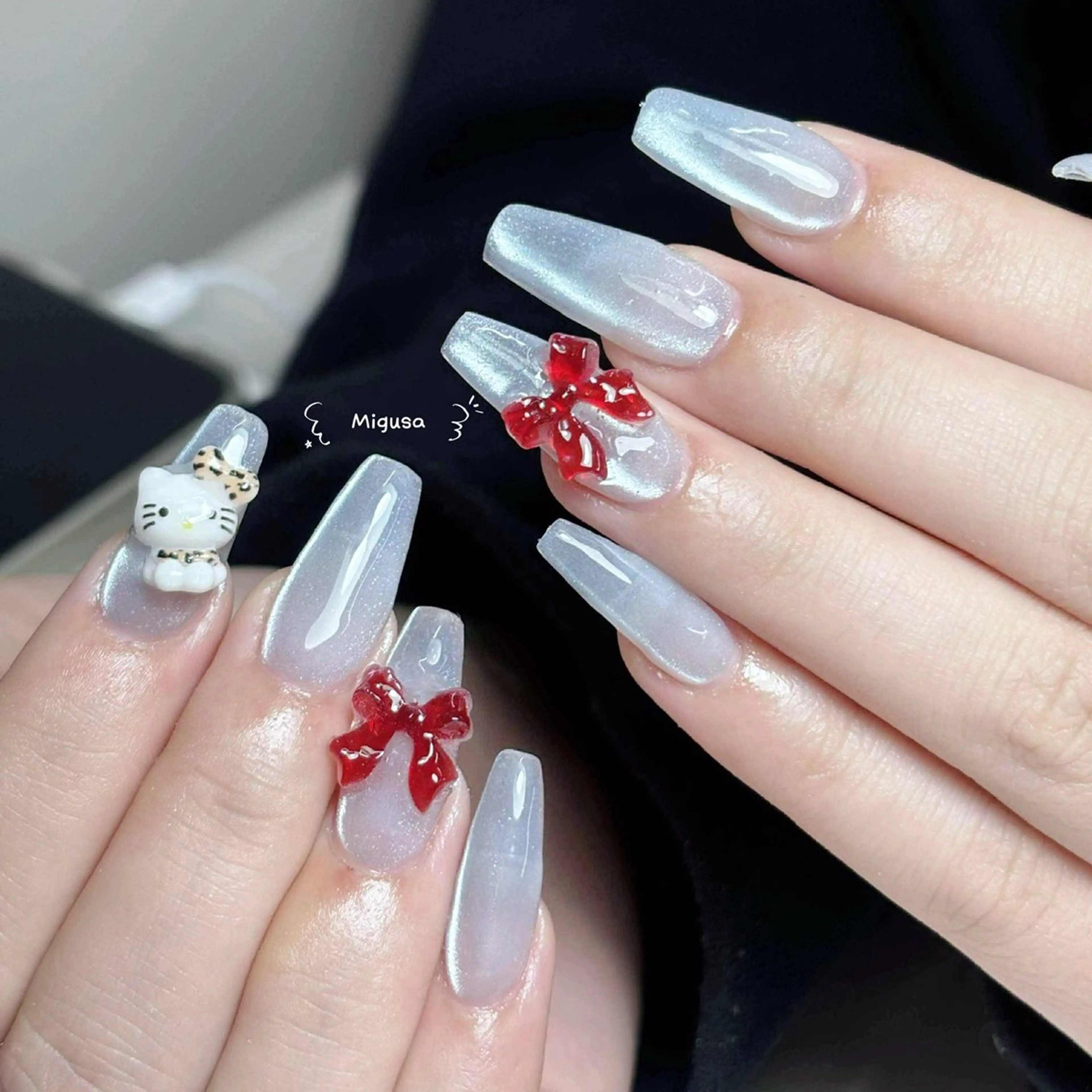 ネイル RIN NAILS ᥫ᭡Migusaのネイルデザイン