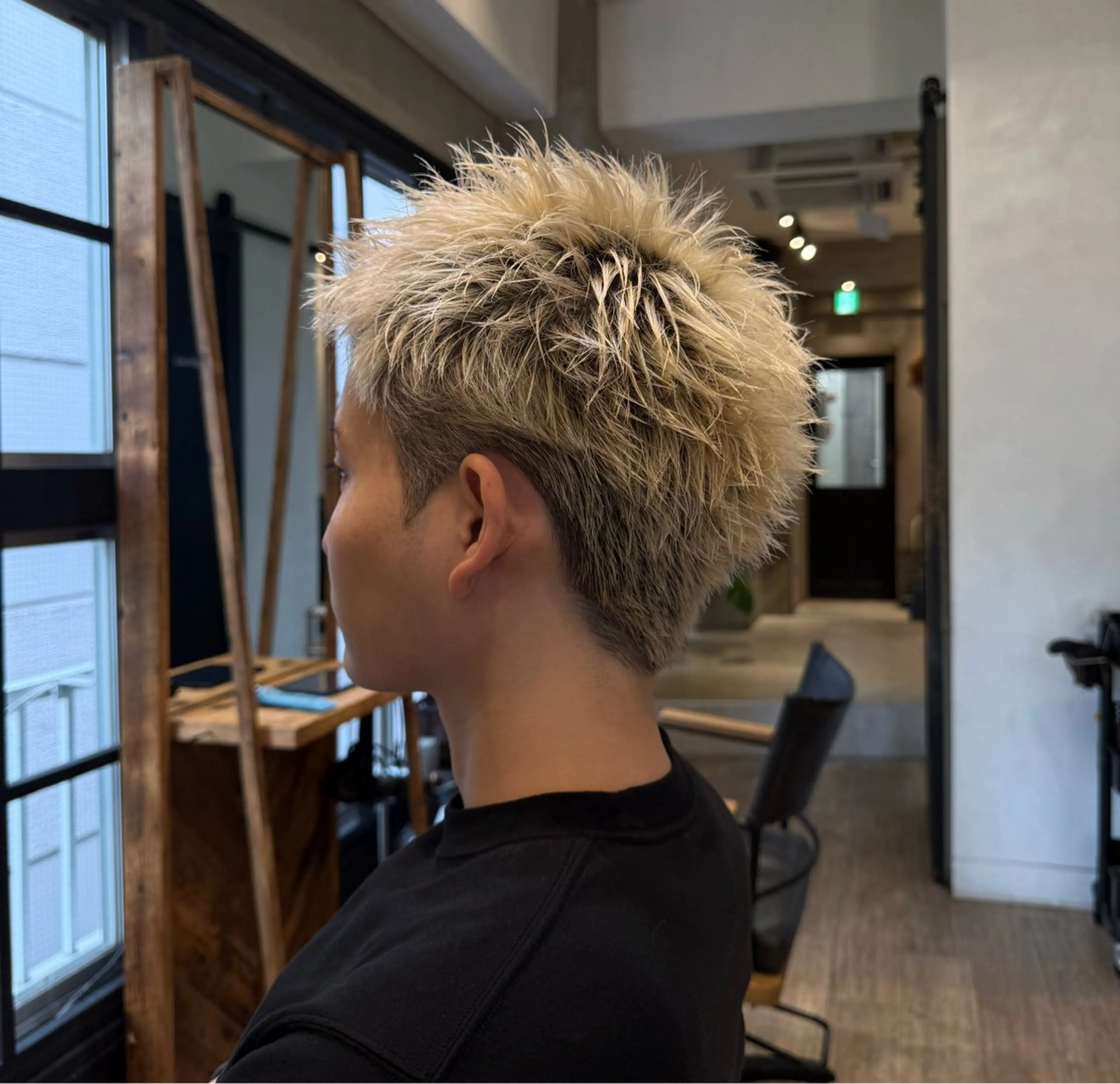 ショート パーマ メンズ メンズパーマ スパイキーショート ショートヘア カット パーマ heavenly by HAVANA新宿所属・メンズショート/ピン パーマ/新宿/フウガのヘアスタイル