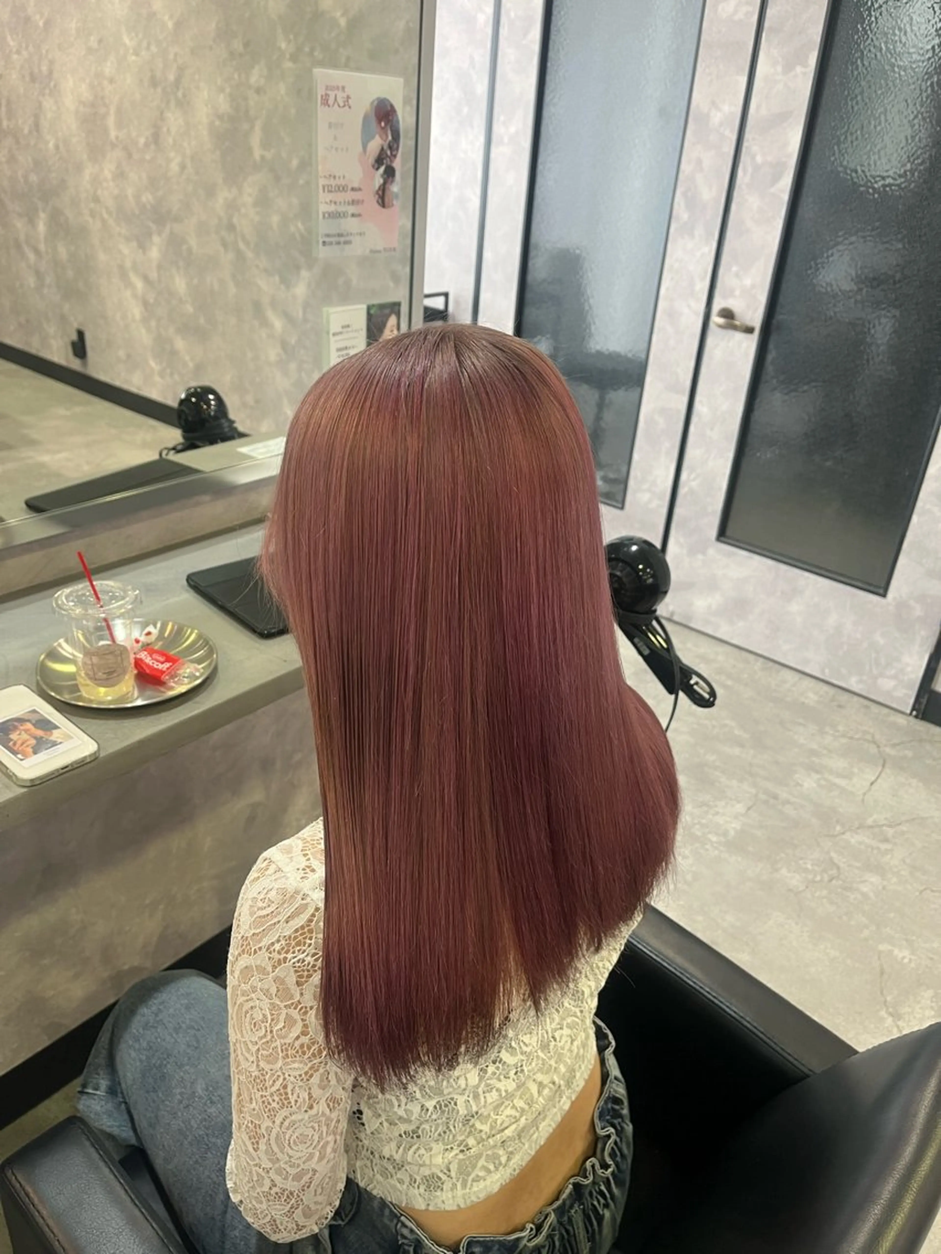 ロング カラー カット ヘアカラー 🐈‍⬛吉澤 汀彩🐈‍⬛のヘアスタイル