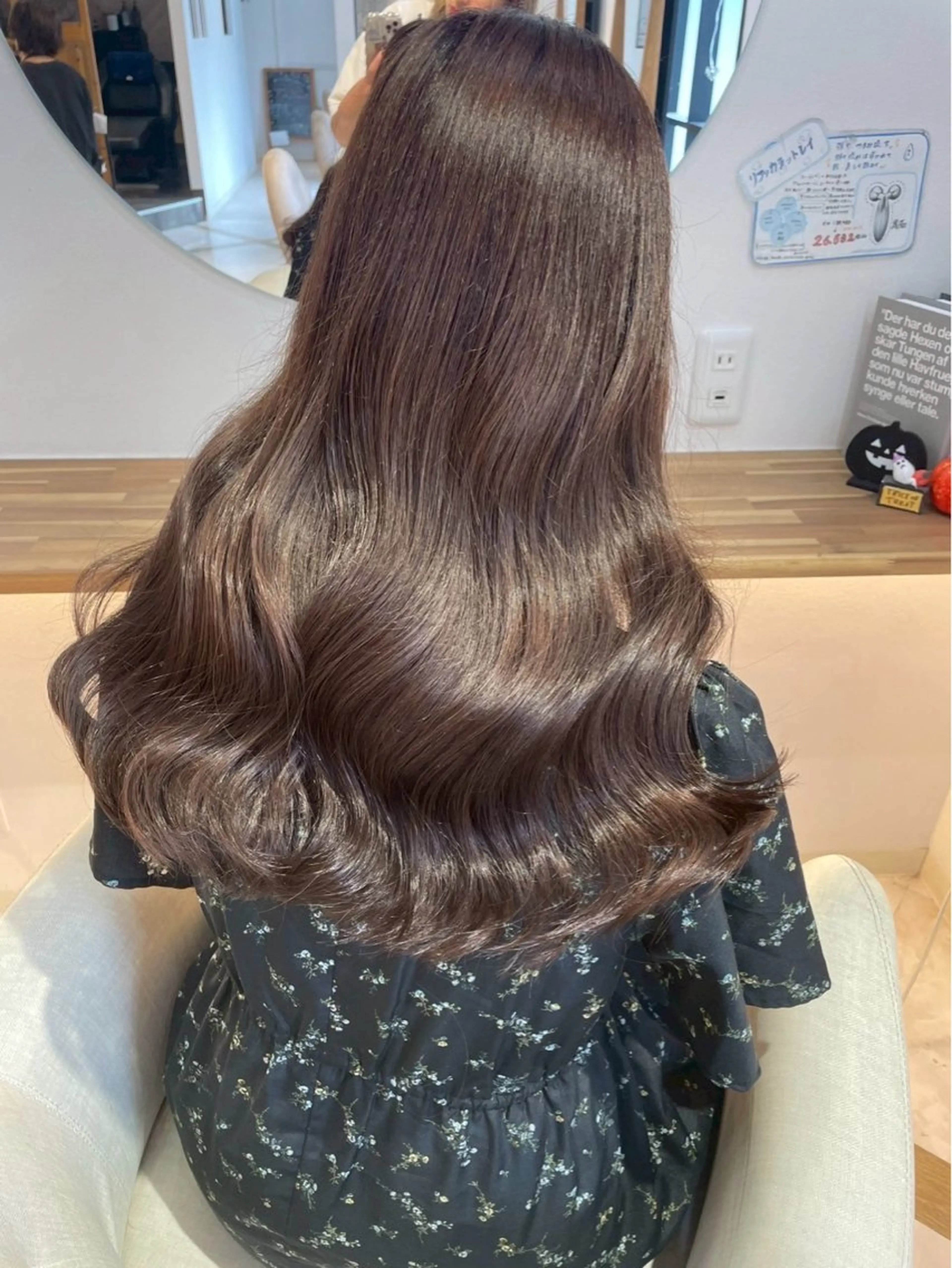 ロング ヘアカラー 🖤みらい🖤 カラーモデル様募集中のヘアスタイル