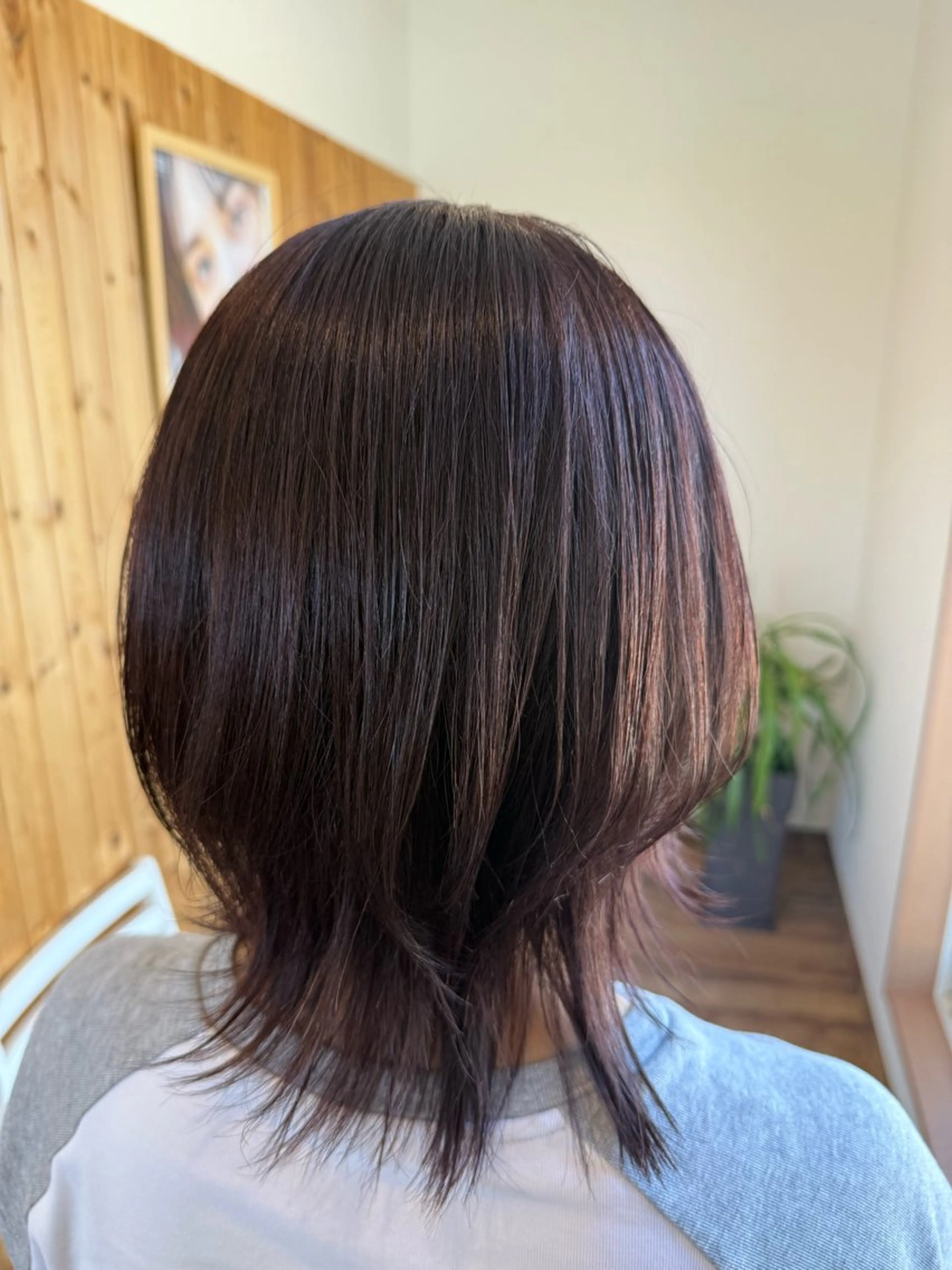 カラー ヘアカラー タガミ リンカのヘアスタイル
