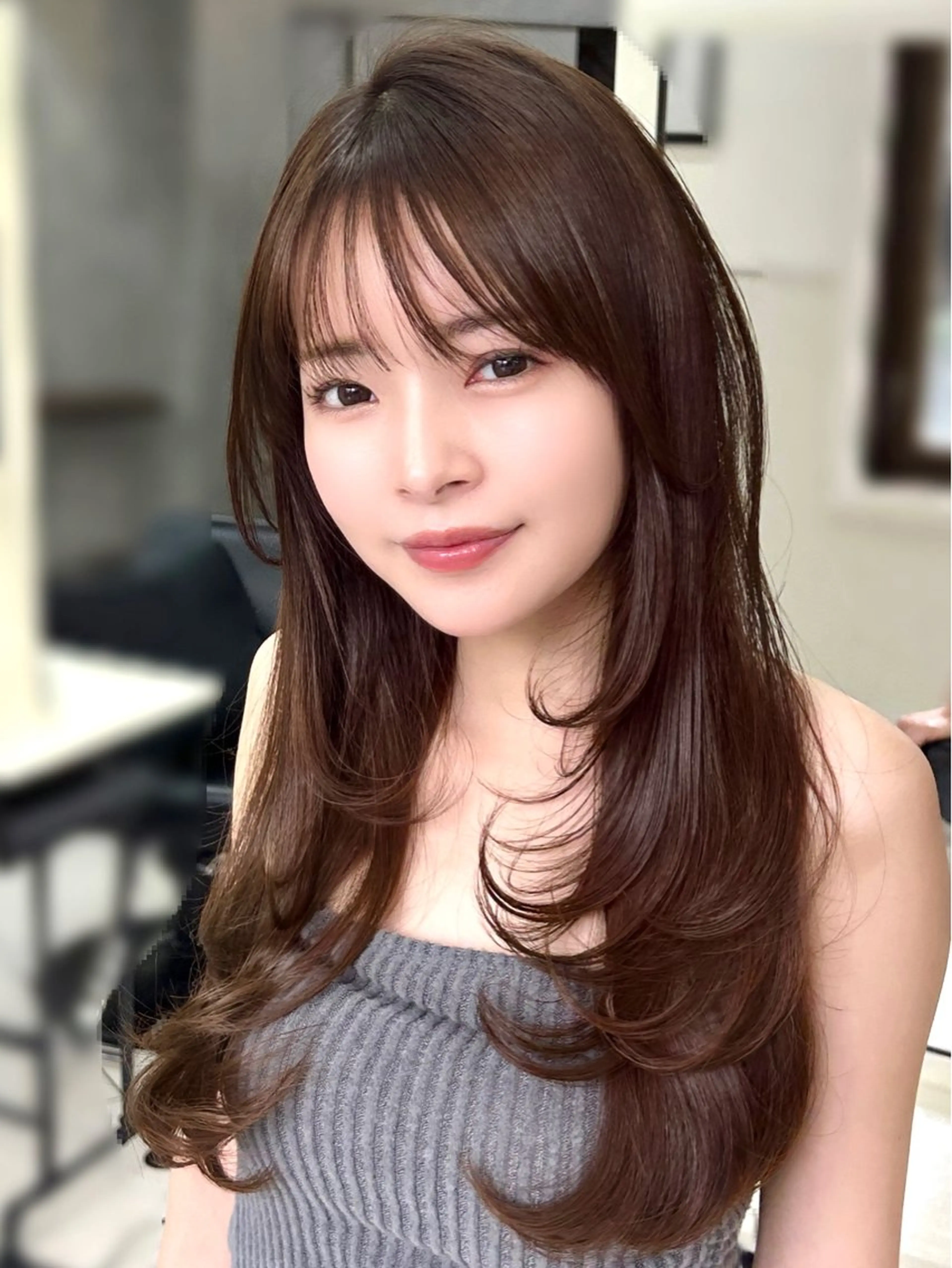 ロング vain(ヴェイン)所属・レイヤー艶 カラー/kougaのヘアスタイル