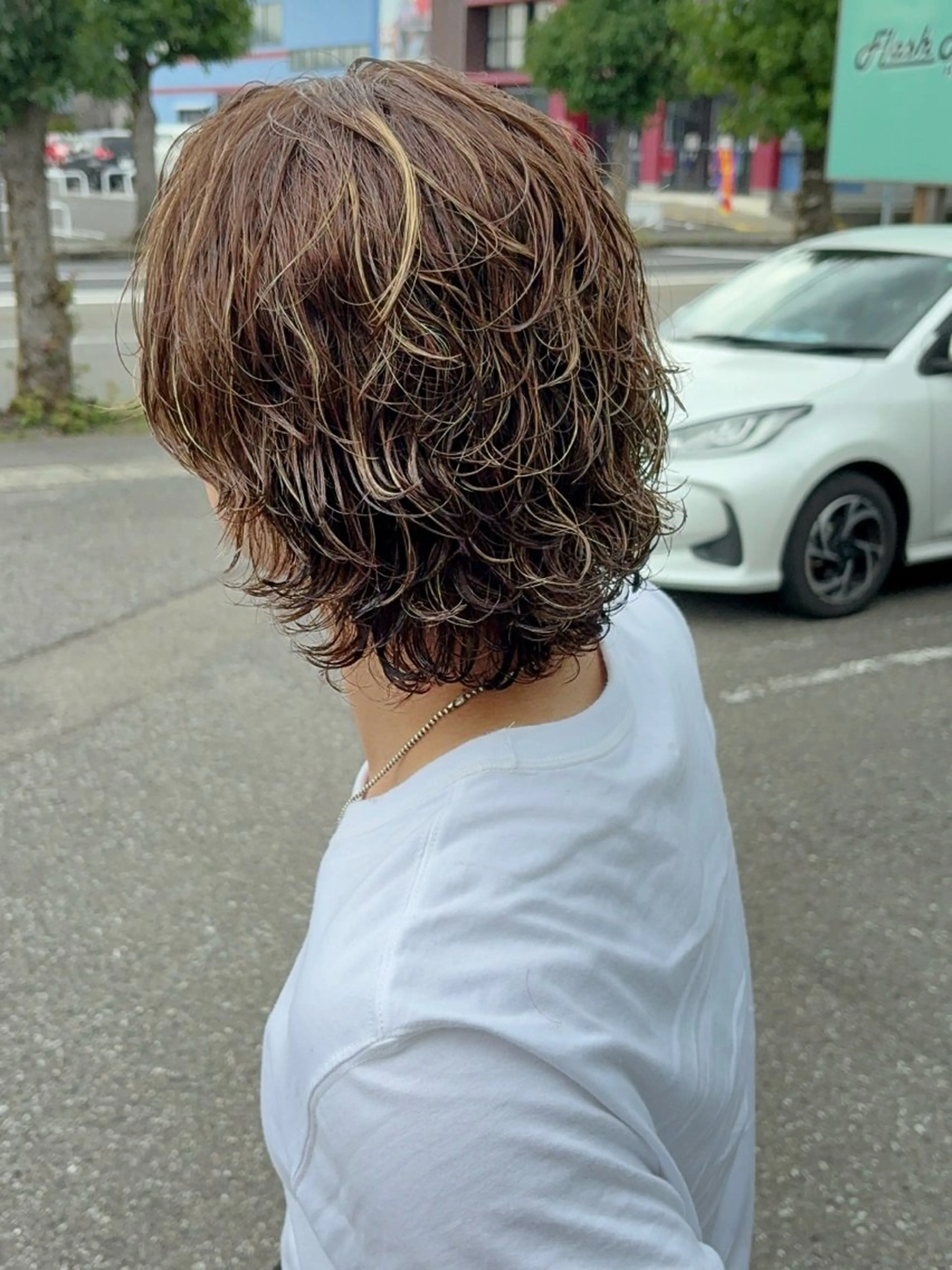 メンズカット＋パーマ＋トリートメントの写真