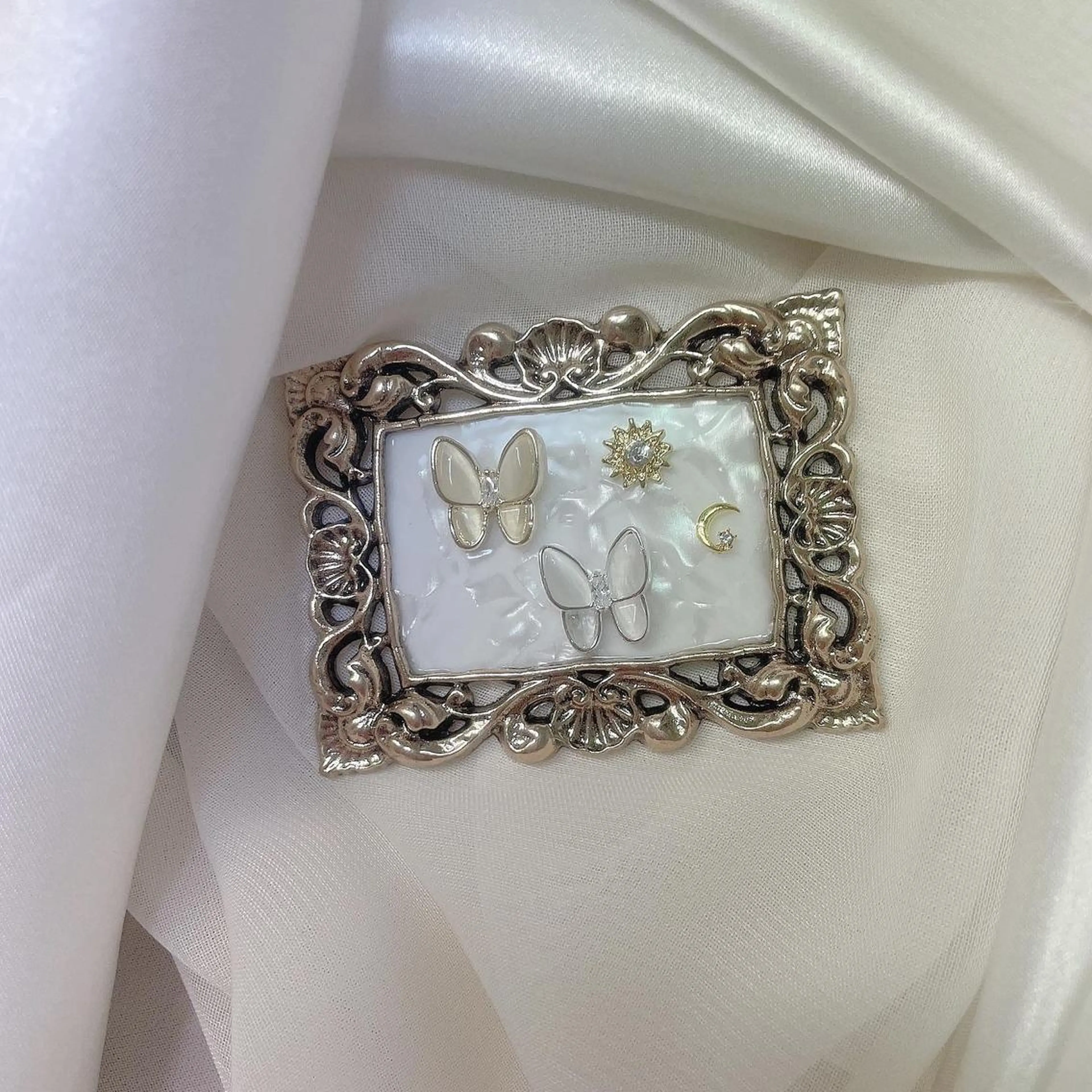 カラー ネイル 𓂃🦢Aurora Swan🌙𓂃のネイルデザイン