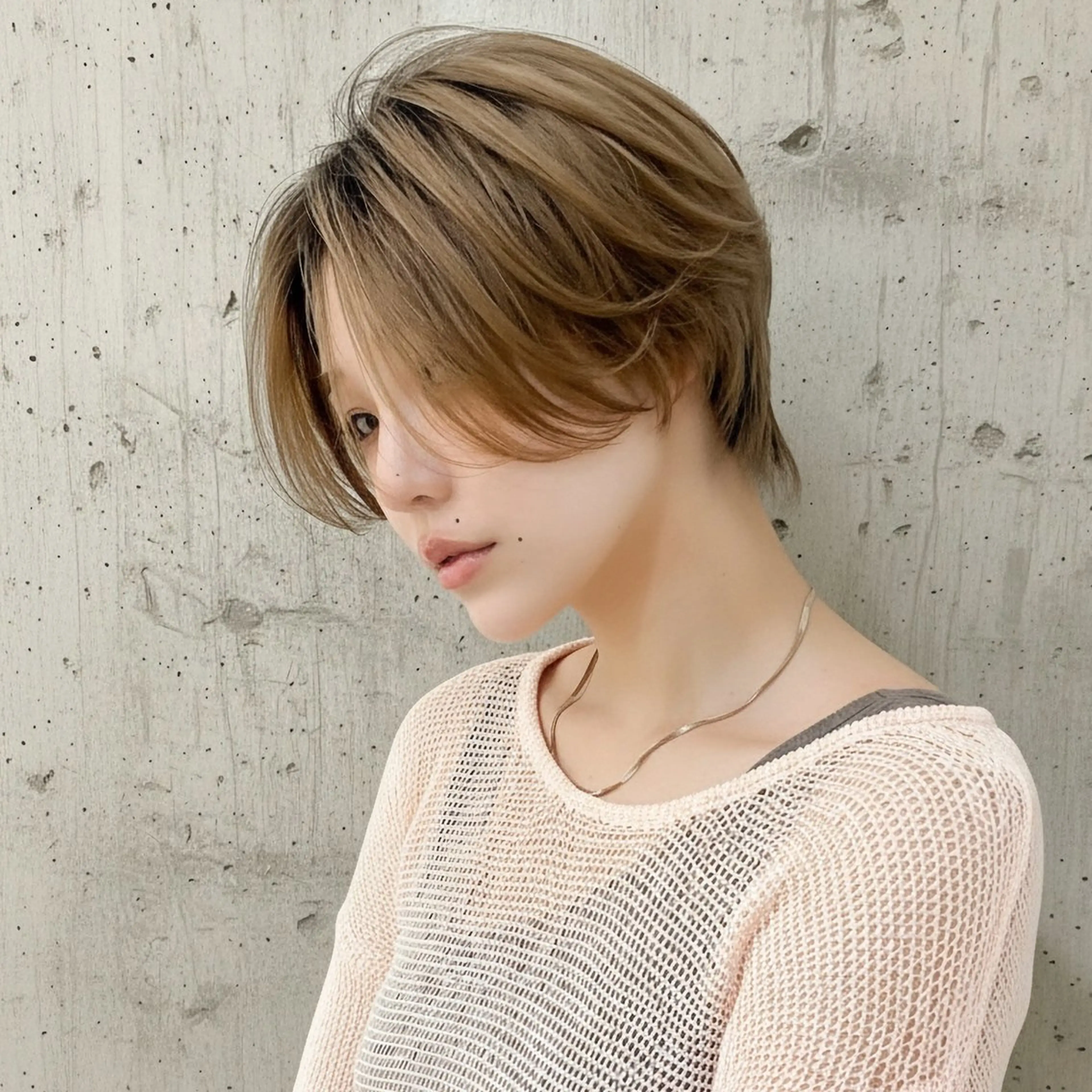 🍂10平日限定クーポン🍂　　　　　　　　　　　似合わせショートカット＋イルミナカラー　　　120minの写真